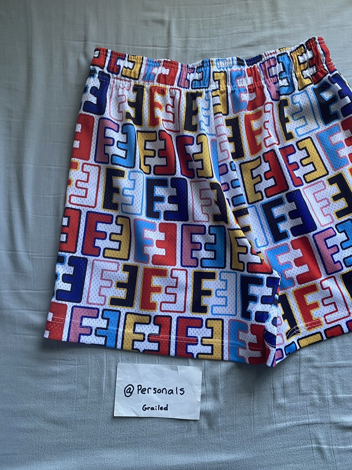 Eric Emanuel RARE OG 2019 Eric Emanuel FendEE Shorts Large Size US 34 / EU 50 - 11 Thumbnail