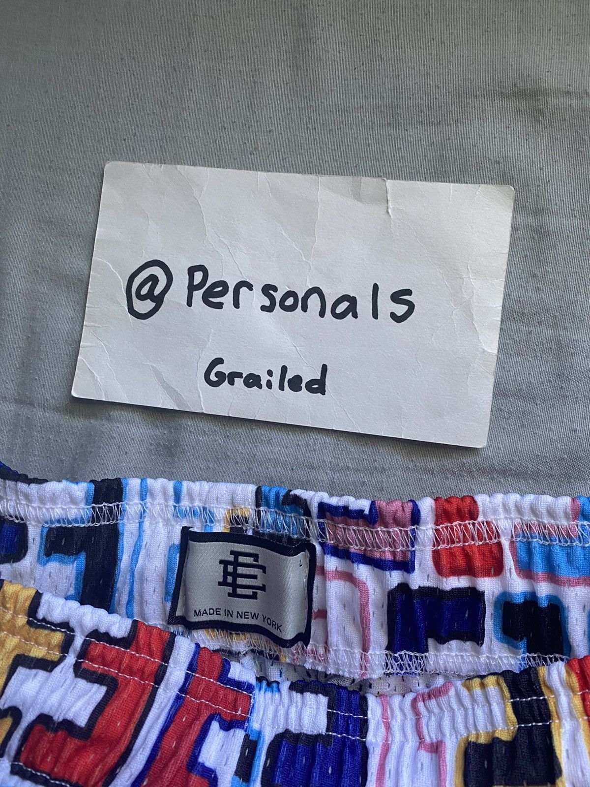 Eric Emanuel RARE OG 2019 Eric Emanuel FendEE Shorts Large Size US 34 / EU 50 - 13 Thumbnail