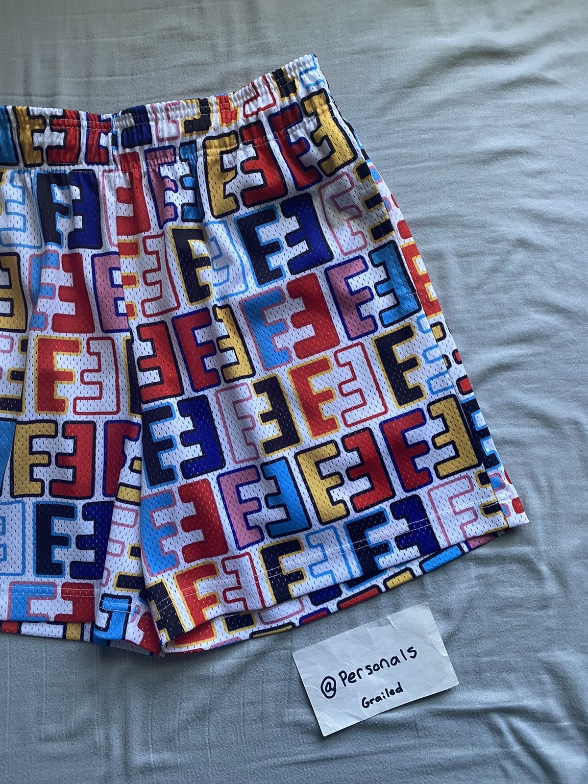 Eric Emanuel RARE OG 2019 Eric Emanuel FendEE Shorts Large Size US 34 / EU 50 - 2 Thumbnail