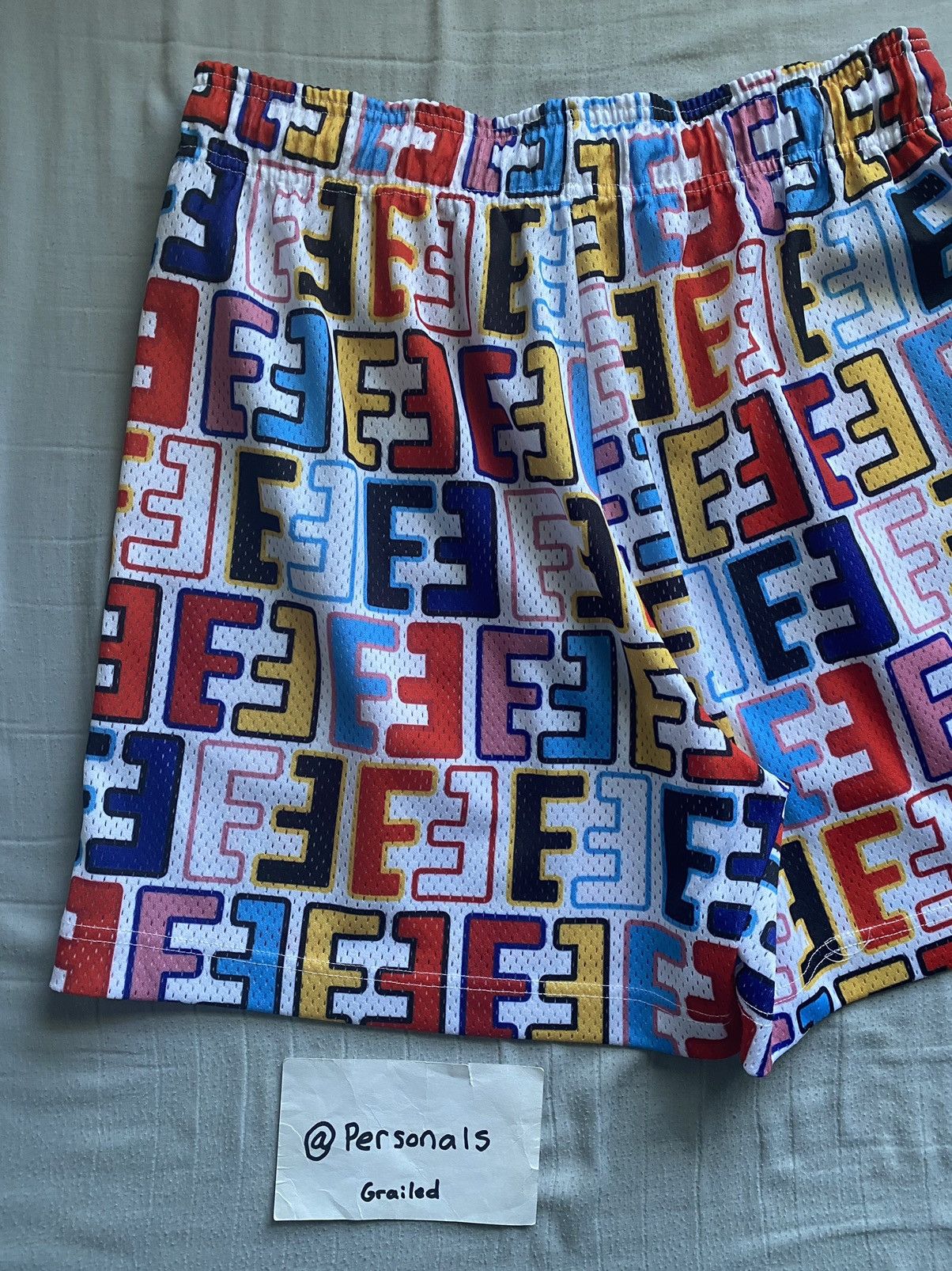 Eric Emanuel RARE OG 2019 Eric Emanuel FendEE Shorts Large Size US 34 / EU 50 - 12 Thumbnail