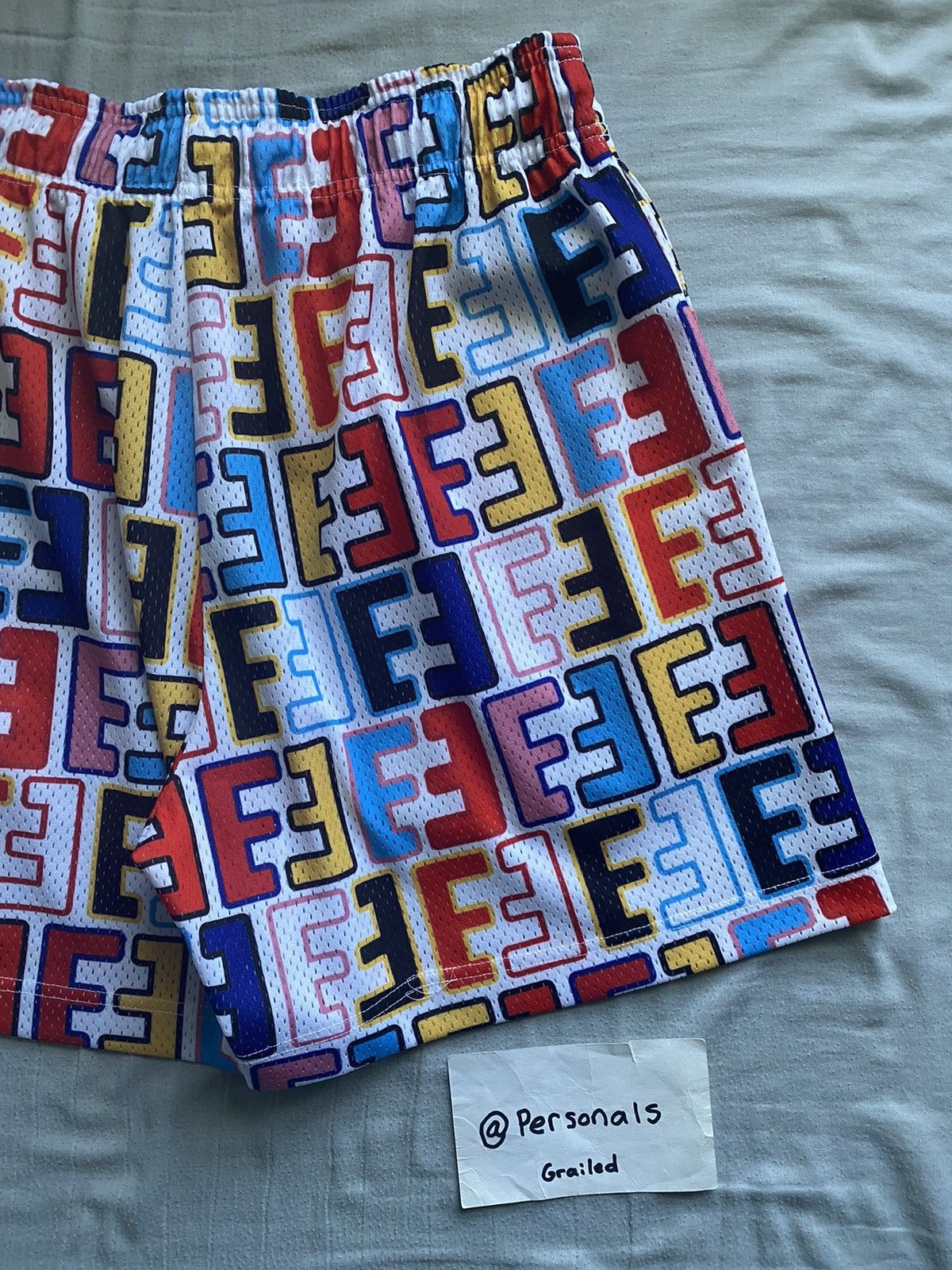 Eric Emanuel RARE OG 2019 Eric Emanuel FendEE Shorts Large Size US 34 / EU 50 - 10 Thumbnail