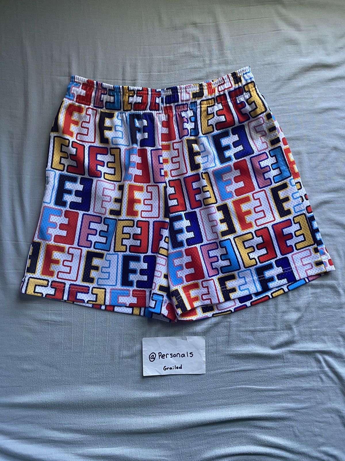 Eric Emanuel RARE OG 2019 Eric Emanuel FendEE Shorts Large Size US 34 / EU 50 - 1 Thumbnail