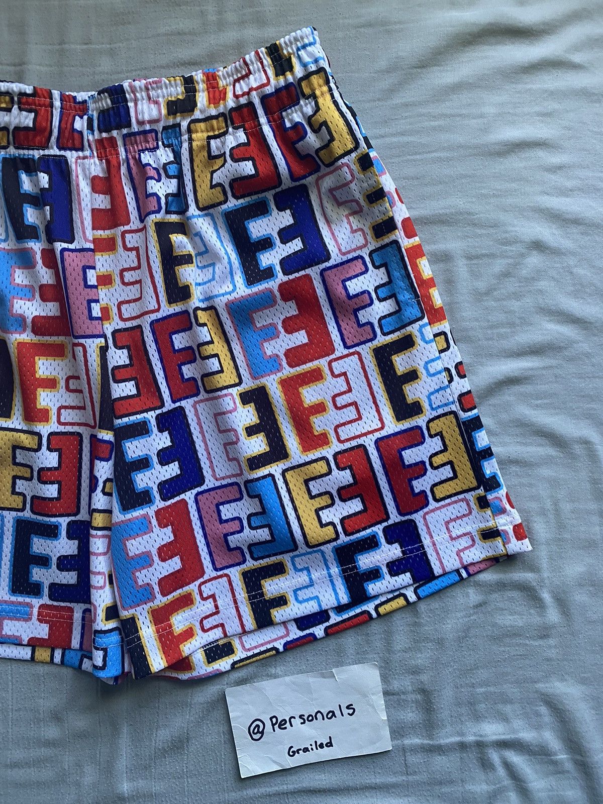 Eric Emanuel RARE OG 2019 Eric Emanuel FendEE Shorts Large Size US 34 / EU 50 - 3 Thumbnail