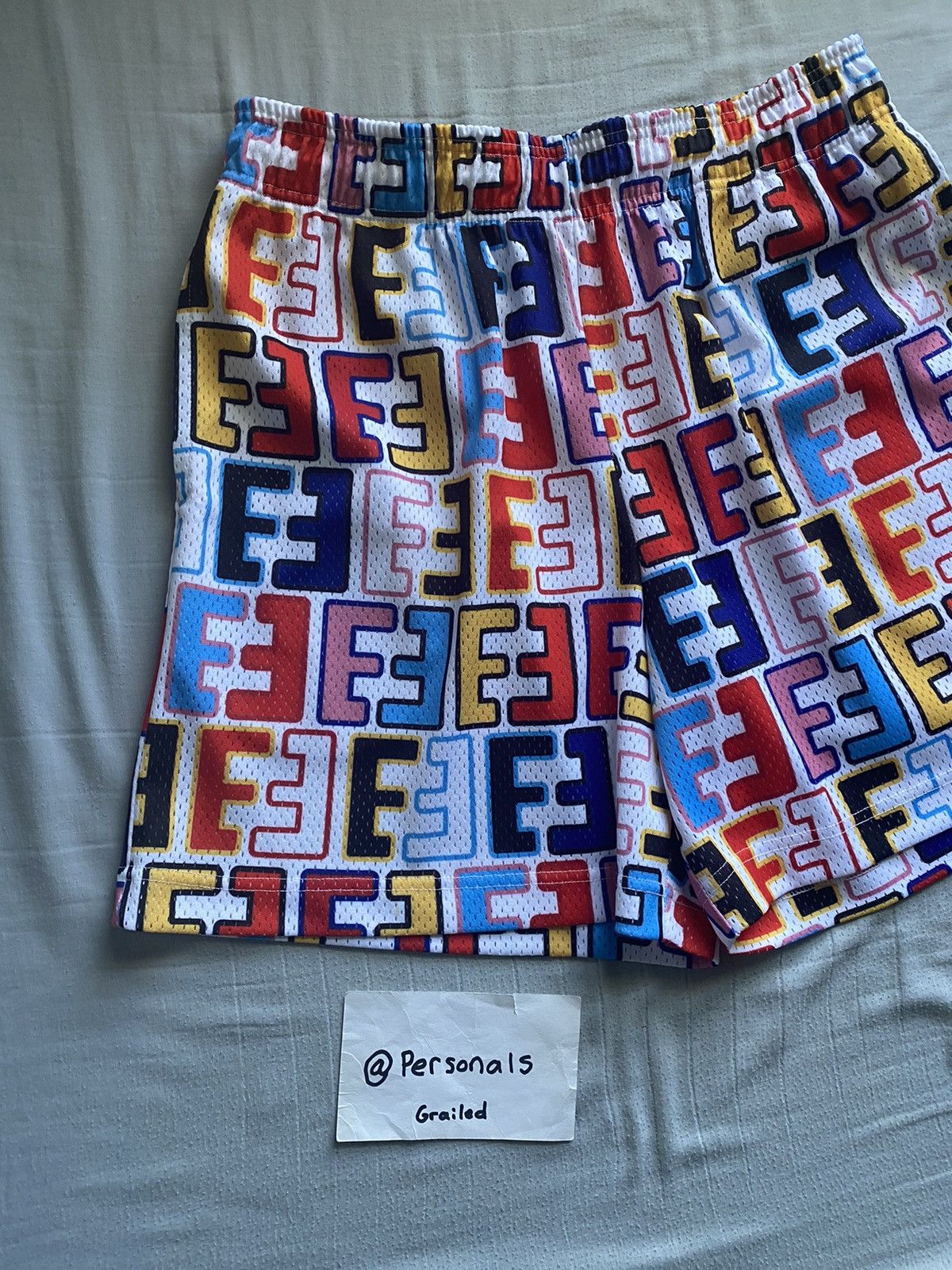 Eric Emanuel RARE OG 2019 Eric Emanuel FendEE Shorts Large Size US 34 / EU 50 - 4 Thumbnail