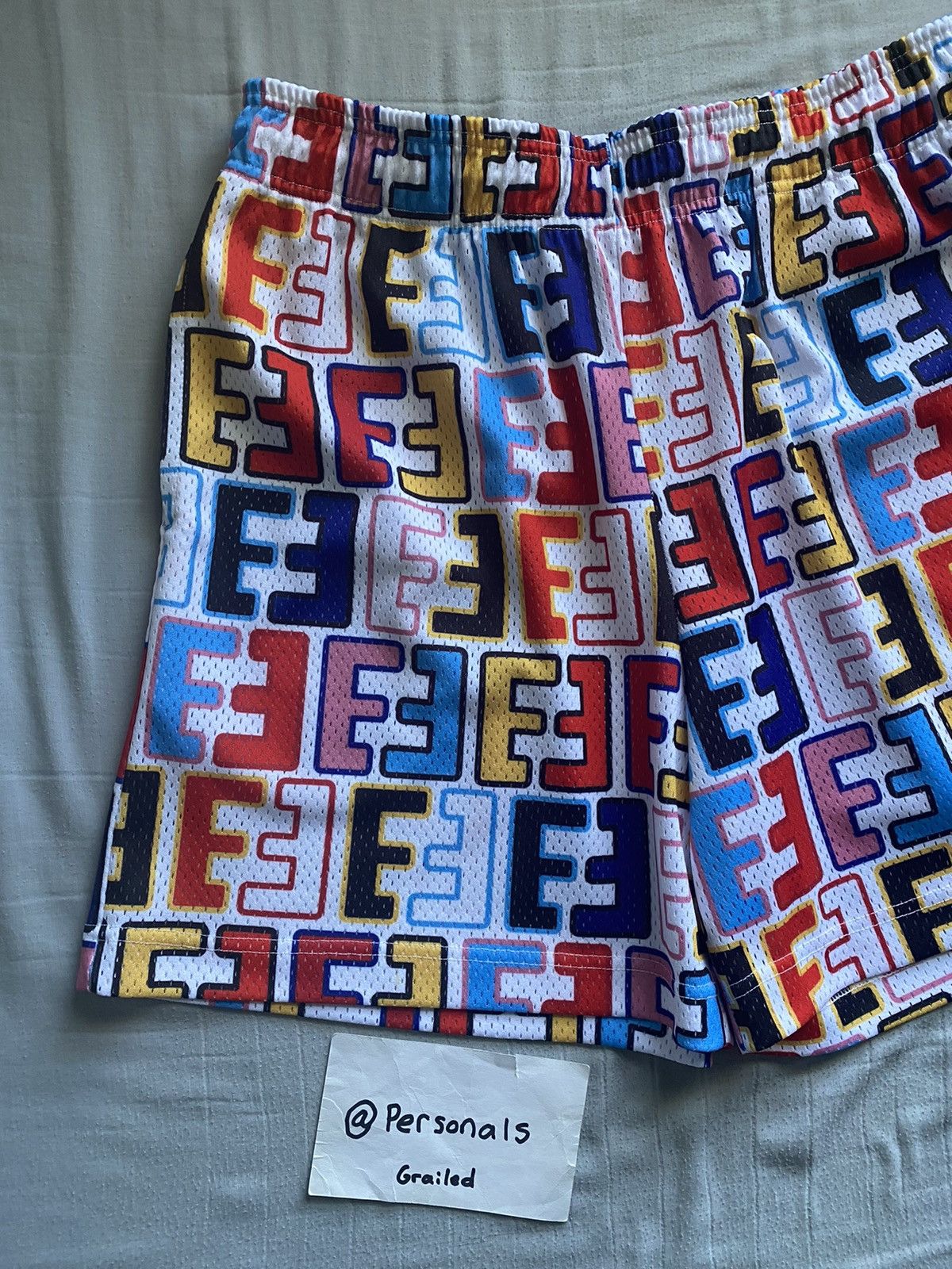 Eric Emanuel RARE OG 2019 Eric Emanuel FendEE Shorts Large Size US 34 / EU 50 - 5 Thumbnail