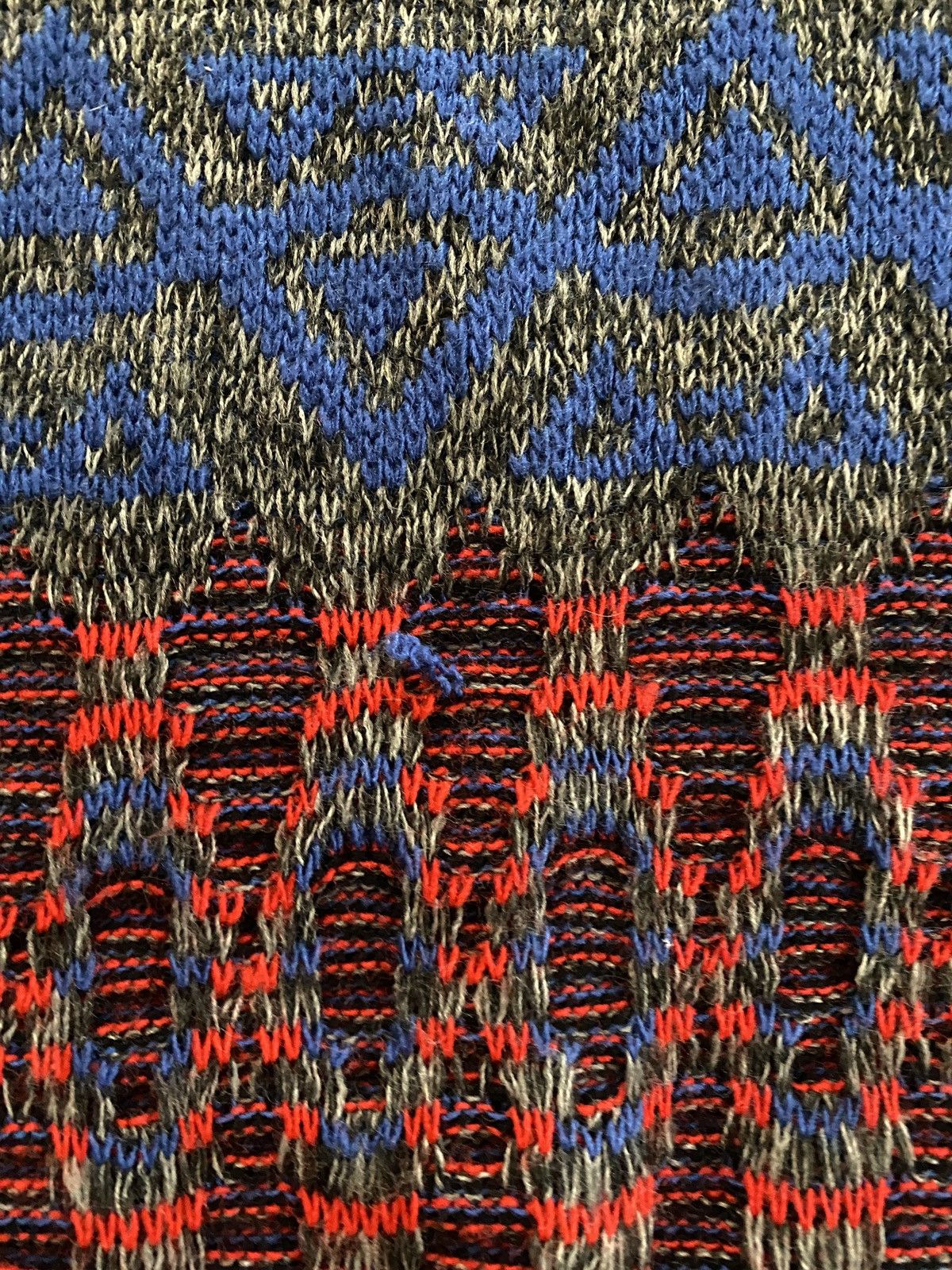 Vintage Vintage 80’s Wild Thunder Abstract 3D Knit Sweater Size US S / EU 44-46 / 1 - 4 Thumbnail