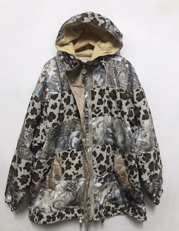 Vintage Elbe snow jacket hoodie Size US L / EU 52-54 / 3 - 2 Thumbnail