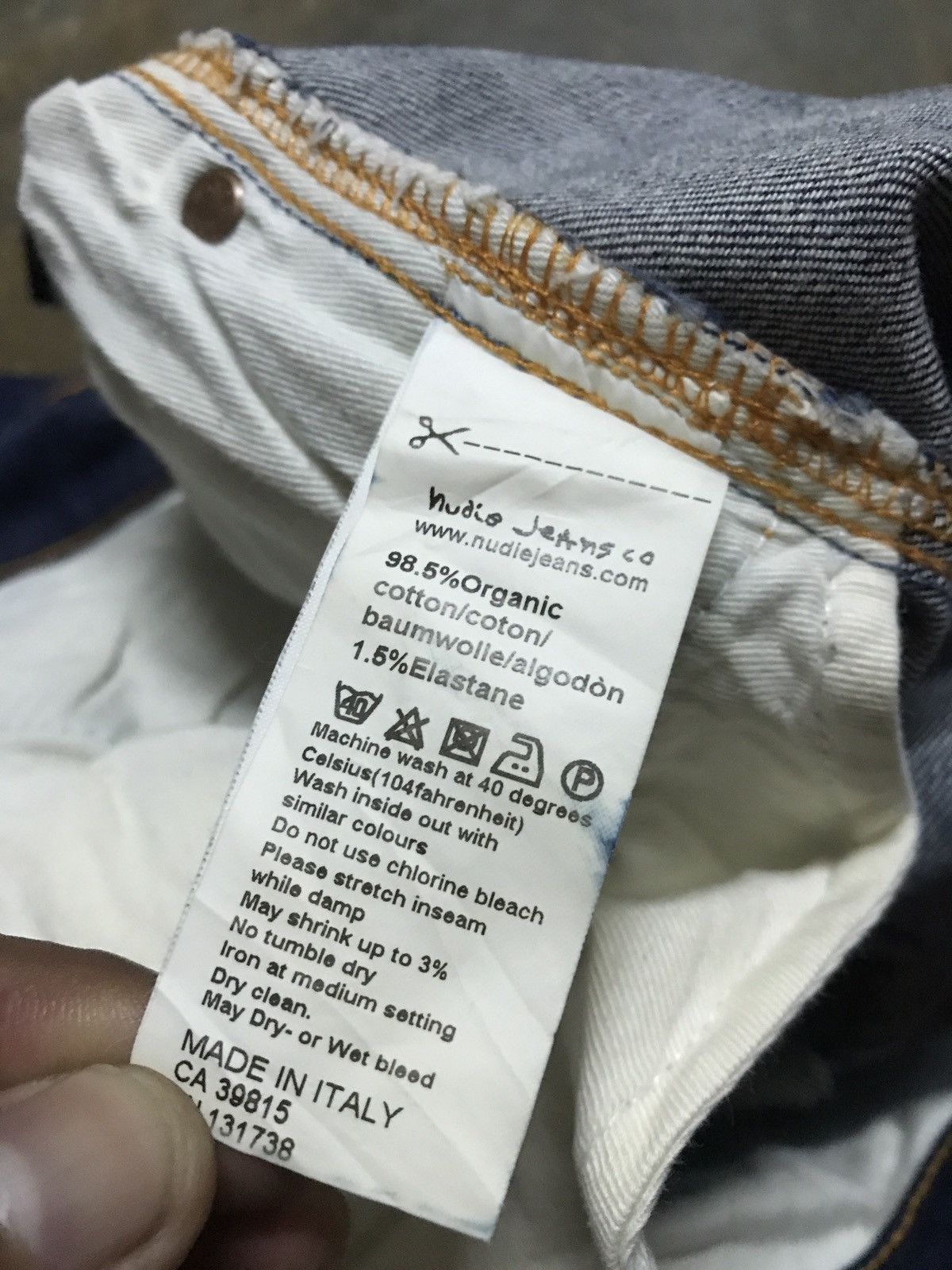 Nudie Jeans Vintage Nudie Jeans straigh cut pant Size US 34 / EU 50 - 12 Thumbnail