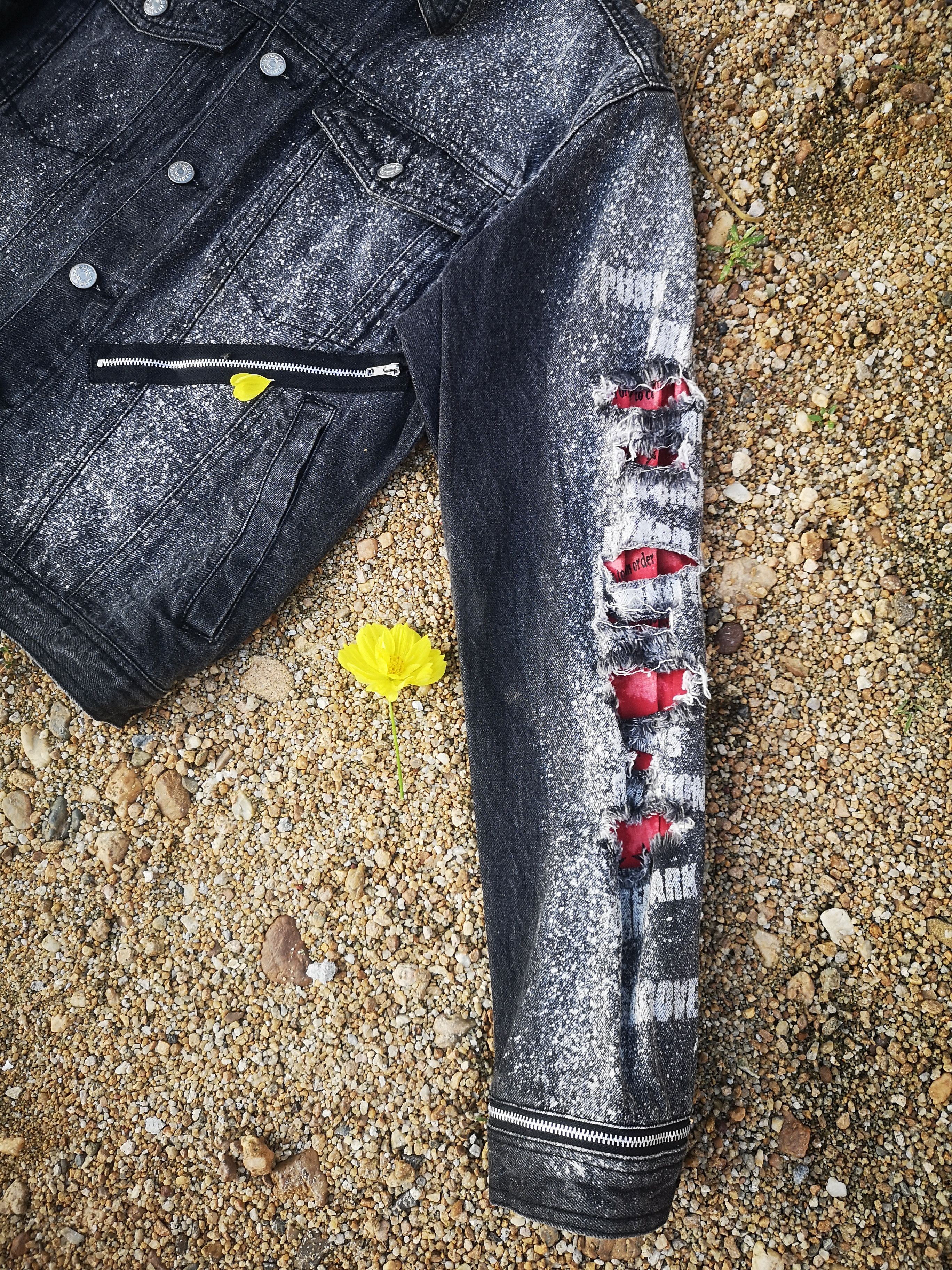 Japanese Brand MAD Distressed Denim Jacket Size US S / EU 44-46 / 1 - 7 Thumbnail
