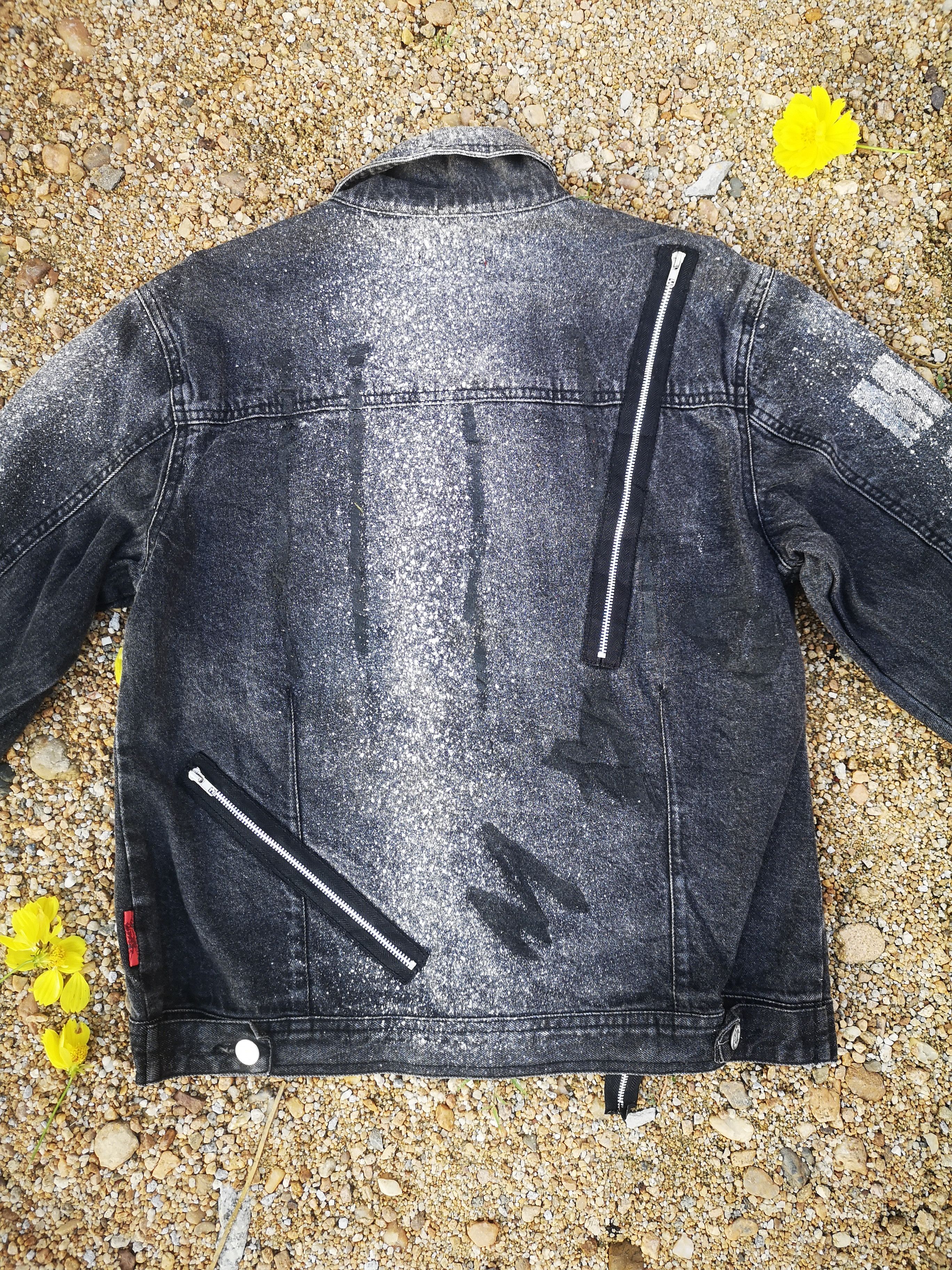 Japanese Brand MAD Distressed Denim Jacket Size US S / EU 44-46 / 1 - 4 Thumbnail