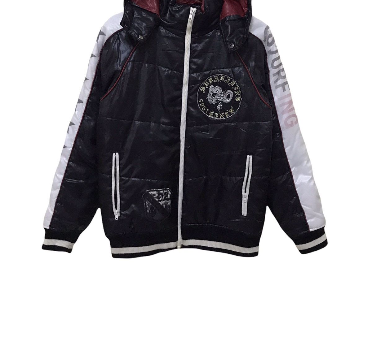 Japanese Brand Vintage Sorridere Hoodie Puffer Jacket Size US S / EU 44-46 / 1 - 8 Thumbnail