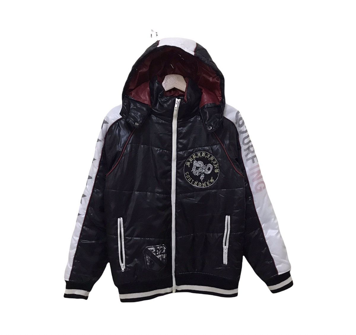 Japanese Brand Vintage Sorridere Hoodie Puffer Jacket Size US S / EU 44-46 / 1 - 3 Thumbnail