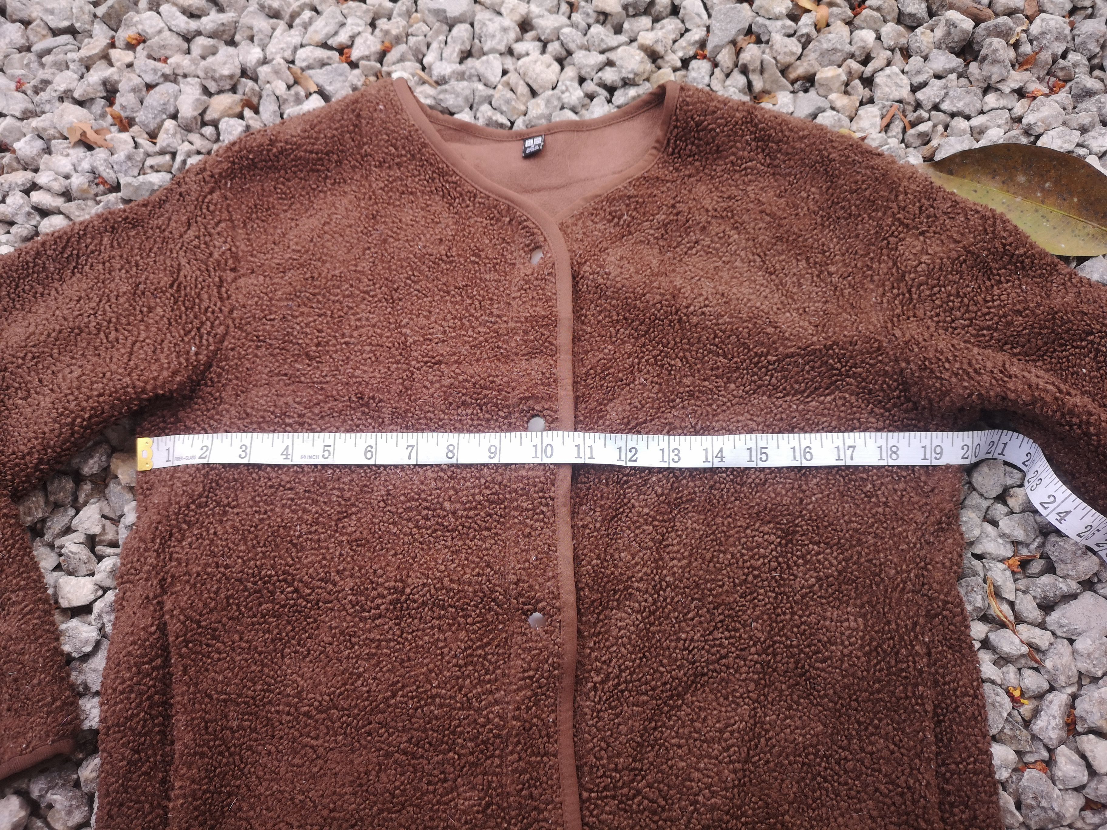 Japanese Brand × Uniqlo Uniqlo Cardigan Sherpa Fleece Size M / US 6-8 / IT 42-44 - 8 Thumbnail