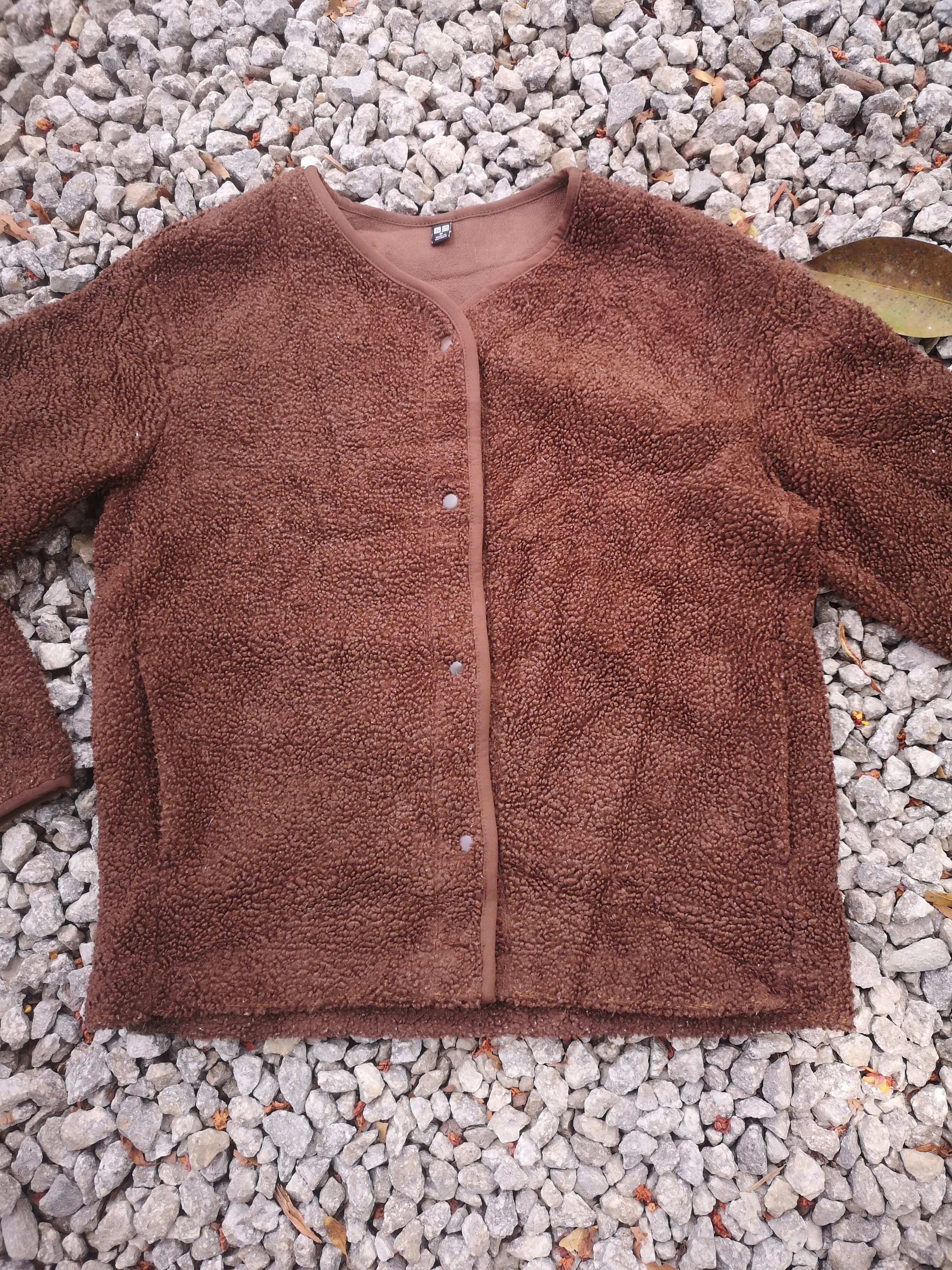 Japanese Brand × Uniqlo Uniqlo Cardigan Sherpa Fleece Size M / US 6-8 / IT 42-44 - 3 Thumbnail
