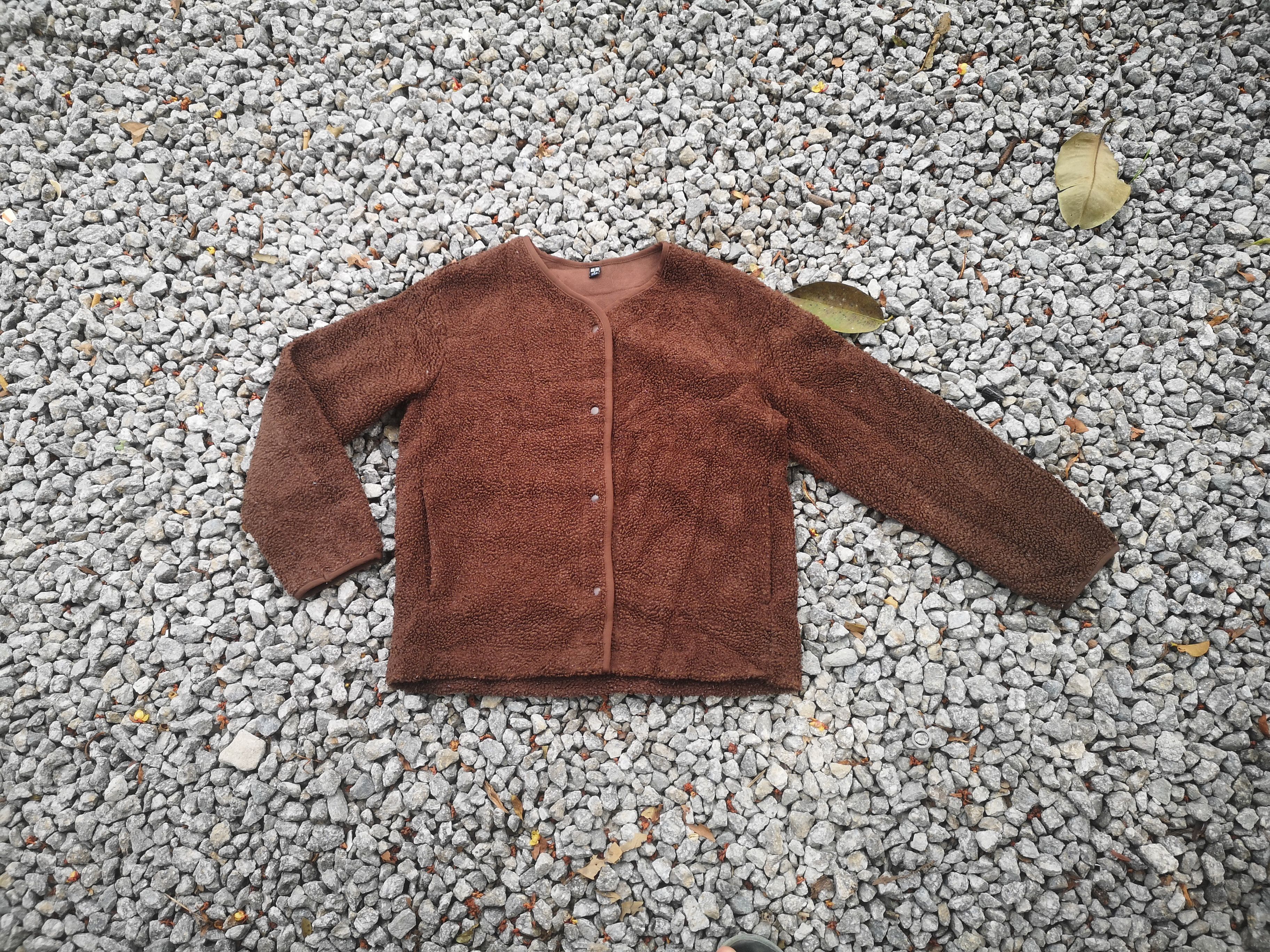 Japanese Brand × Uniqlo Uniqlo Cardigan Sherpa Fleece Size M / US 6-8 / IT 42-44 - 1 Thumbnail