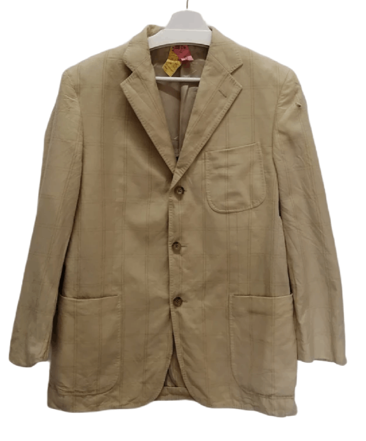 Burberry BURBERRY Checkered Casual Blazers - Size L Size US L / EU 52-54 / 3 - 1 Thumbnail