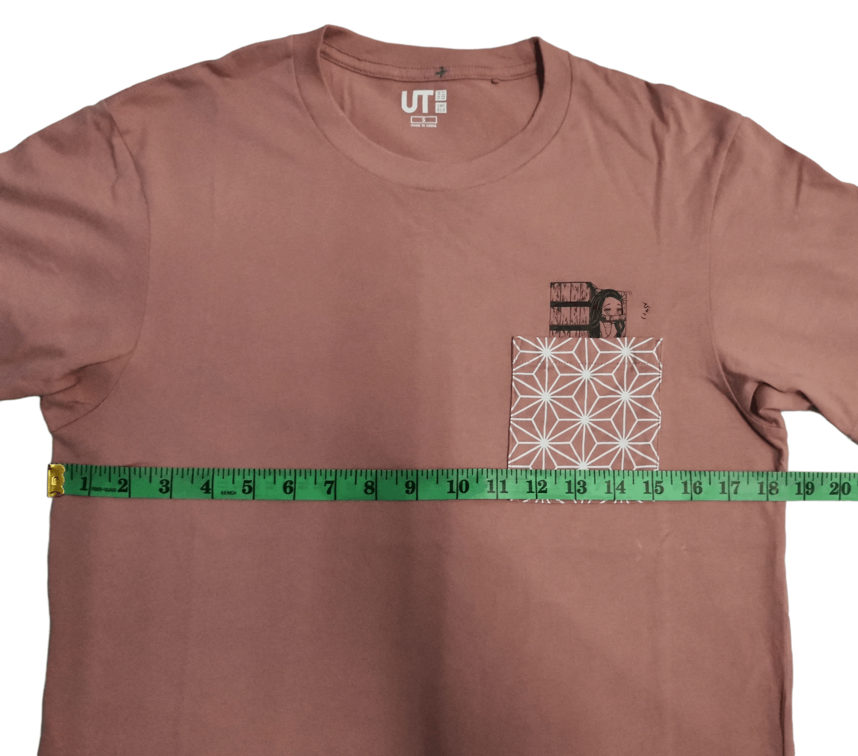 Anime Demon Slayer Japan Anime Single Pocket Tee Akira Eva Bleach Size US S / EU 44-46 / 1 - 4 Thumbnail