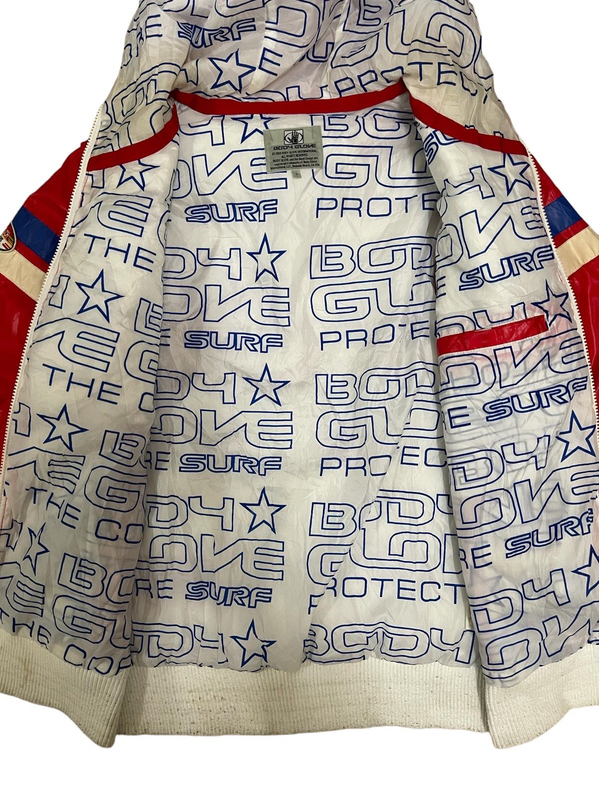 Body Glove Vintage Y2K Body Glove Surf Full Print PufferJacket Size US M / EU 48-50 / 2 - 12 Thumbnail