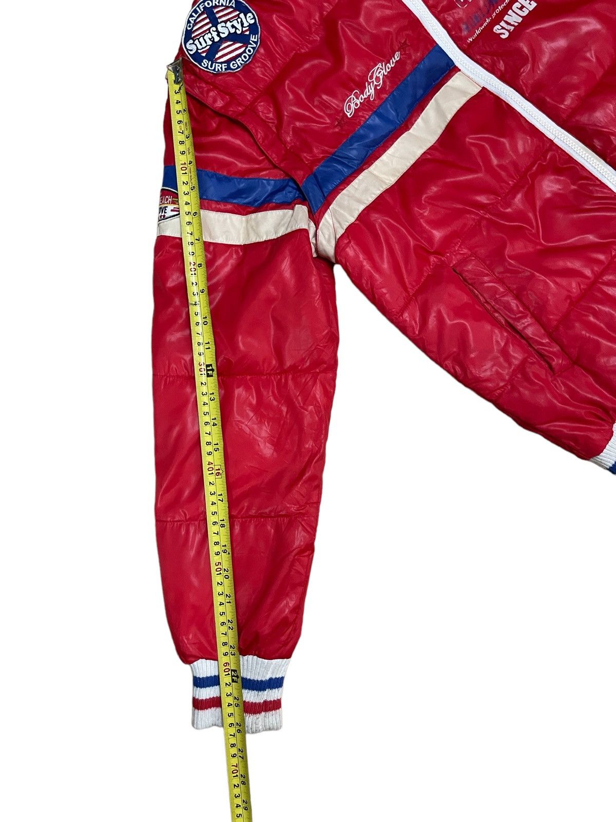 Body Glove Vintage Y2K Body Glove Surf Full Print PufferJacket Size US M / EU 48-50 / 2 - 20 Thumbnail