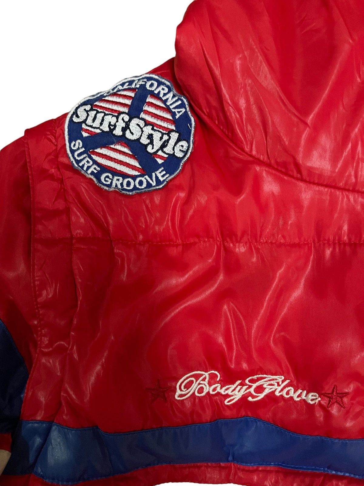 Body Glove Vintage Y2K Body Glove Surf Full Print PufferJacket Size US M / EU 48-50 / 2 - 11 Thumbnail