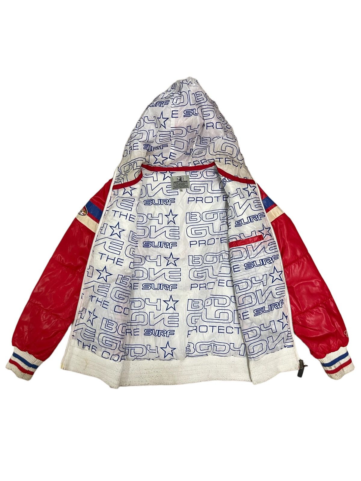 Body Glove Vintage Y2K Body Glove Surf Full Print PufferJacket Size US M / EU 48-50 / 2 - 4 Thumbnail