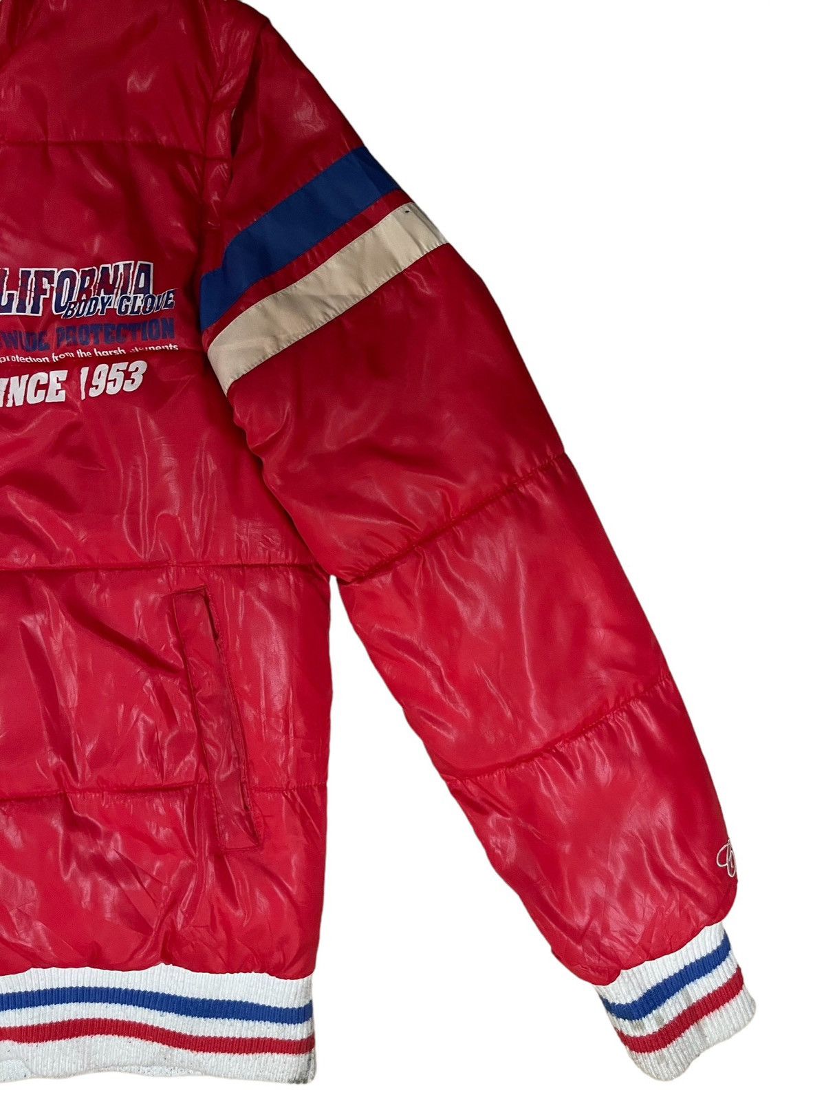 Body Glove Vintage Y2K Body Glove Surf Full Print PufferJacket Size US M / EU 48-50 / 2 - 9 Thumbnail