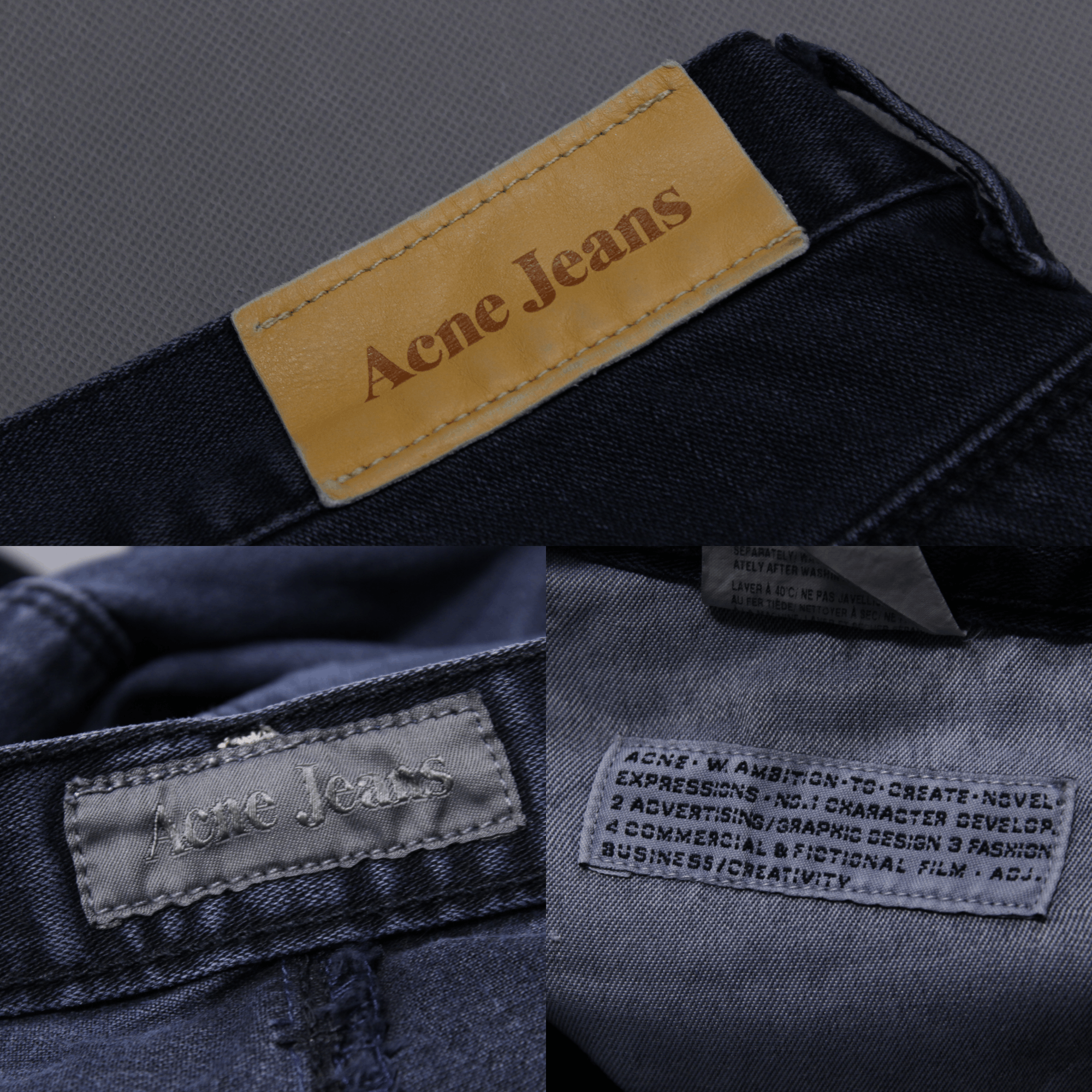 Acne Studios Acne Jeans Max Blackness Jeans Size US 32 / EU 48 - 10 Thumbnail