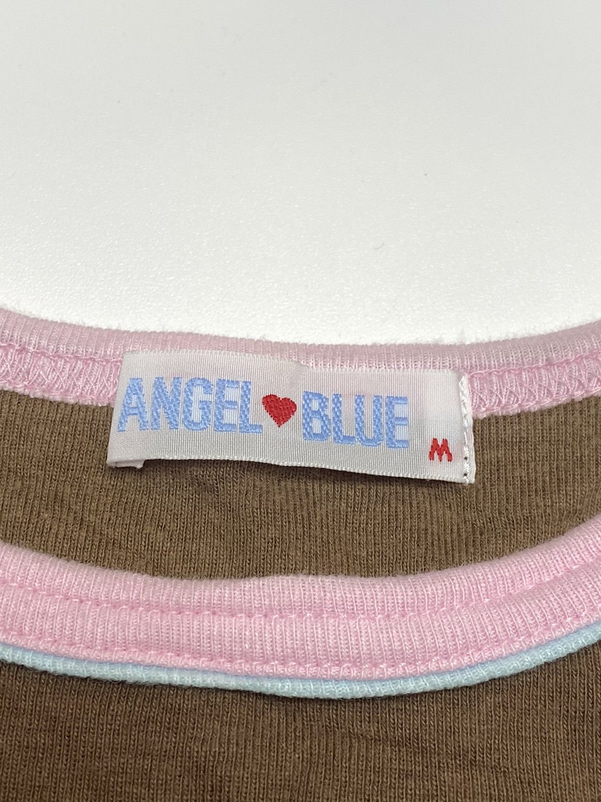 Angel Blue × Japanese Brand SOLD OUT 2000s Angel Blue - Multilogo Happy Summer Baby Tee Size M / US 6-8 / IT 42-44 - 8 Thumbnail