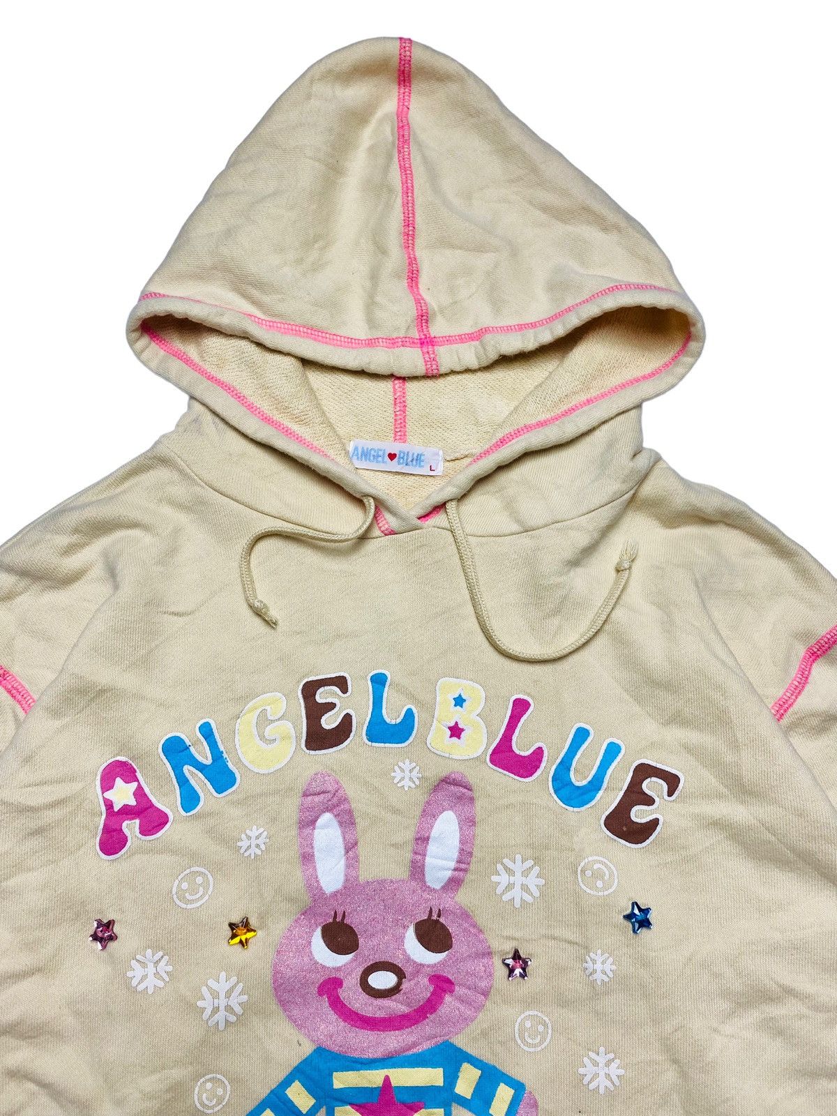 Angel Blue 2000s Angel Blue - Iconic Mascots Cute Girls Hoodie Size US M / EU 48-50 / 2 - 5 Thumbnail
