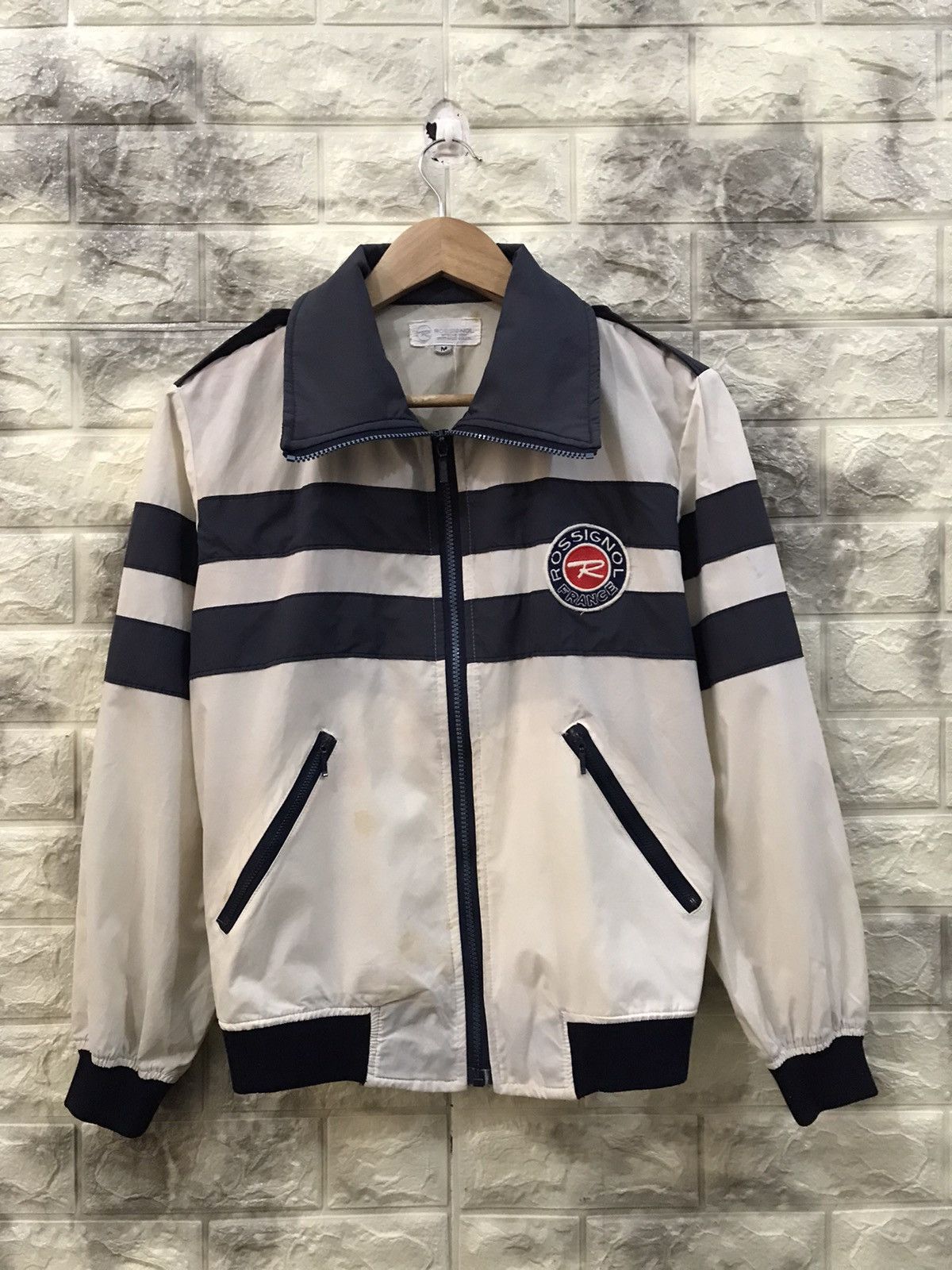 Rossignol Vintage Rossignol zipper jacket Size US M / EU 48-50 / 2 - 2 Thumbnail