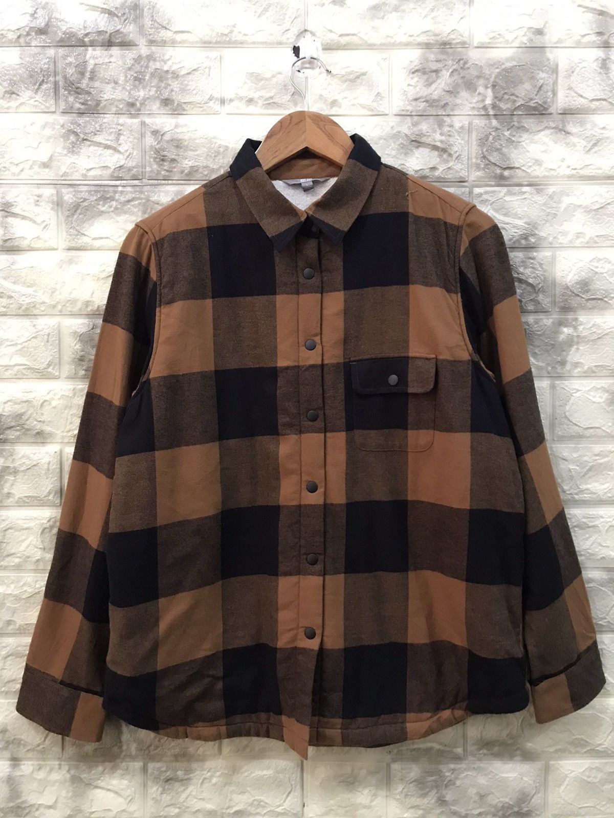 Flannel Uniqlo flannel country jacket Size US L / EU 52-54 / 3 - 1 Thumbnail