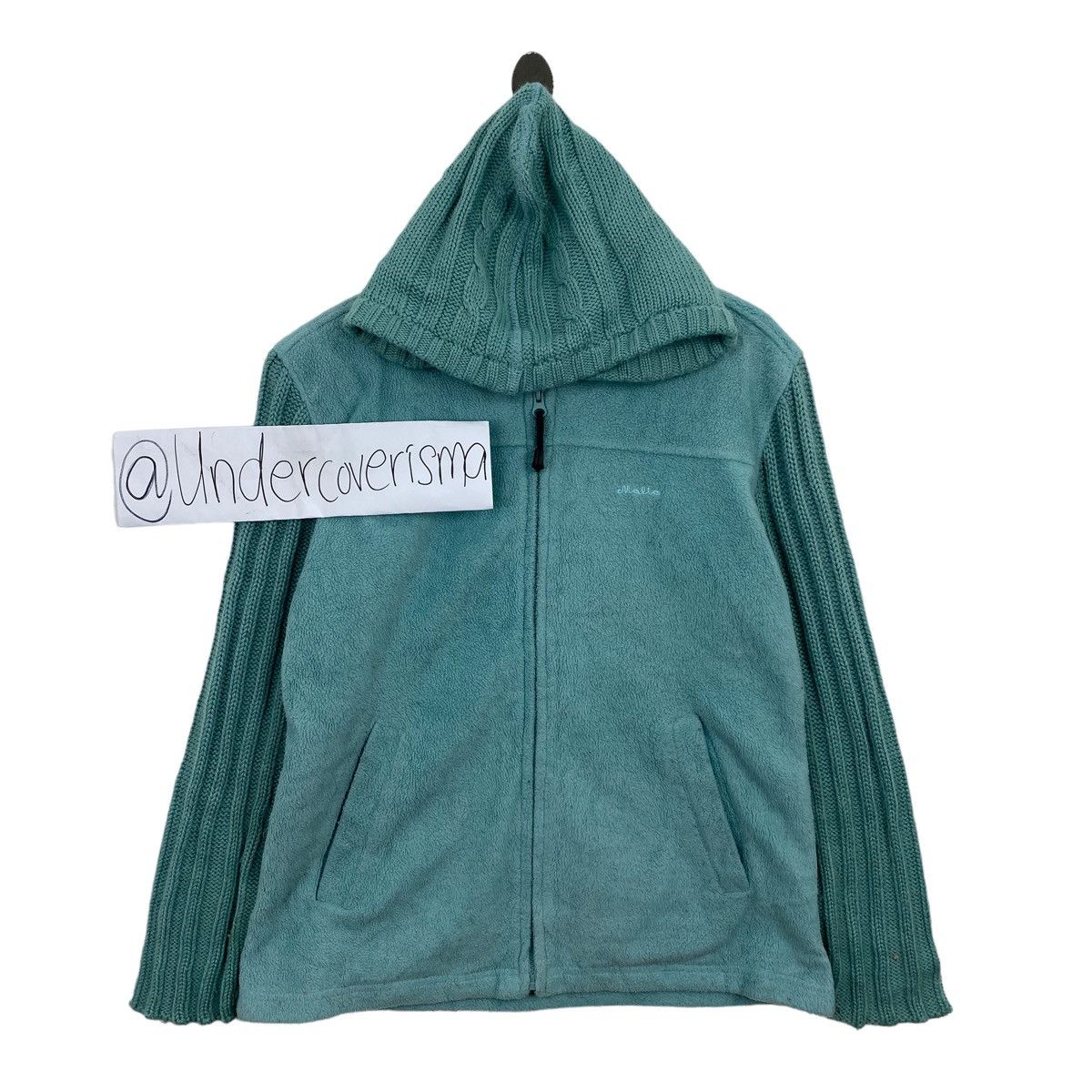 Vintage Vintage MALIA Full Zipper Knitted And Sherpa Style Hoodie Size US M / EU 48-50 / 2 - 1 Thumbnail