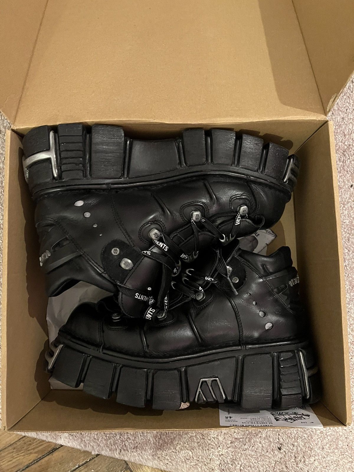New Rock × Vetements Vetements New Rock Boots Size US 5 / EU 37 - 4 Thumbnail