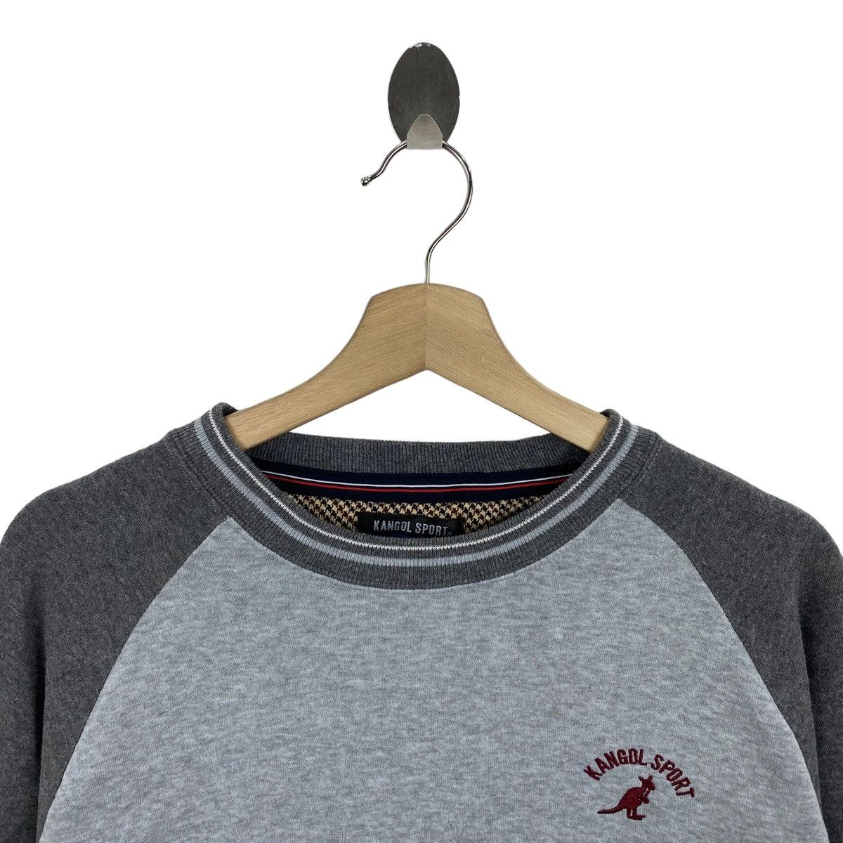 Kangol KANGOL SPORT Small Embroidered Logo Colour Block Sweatshirt Size US M / EU 48-50 / 2 - 2 Thumbnail