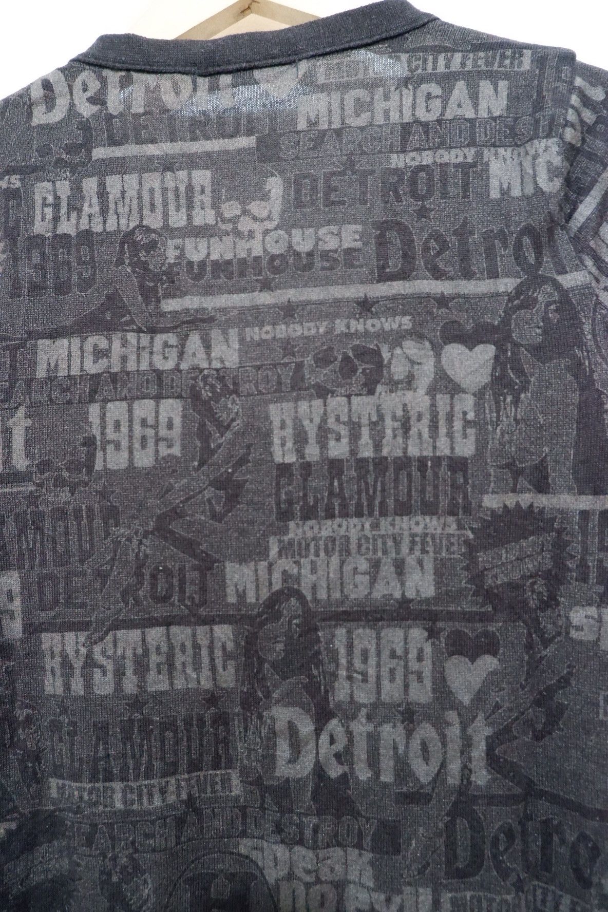 Japanese Brand Hysteric Glamour Full Print Cardigan * Reflective Size US S / EU 44-46 / 1 - 7 Thumbnail