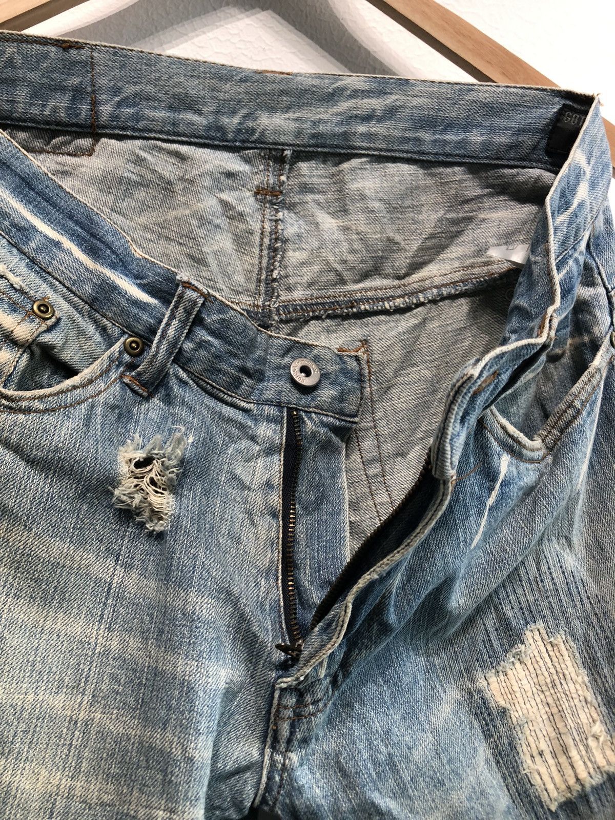 Gotcha Gotcha Distressed Denim Size US 32 / EU 48 - 4 Thumbnail