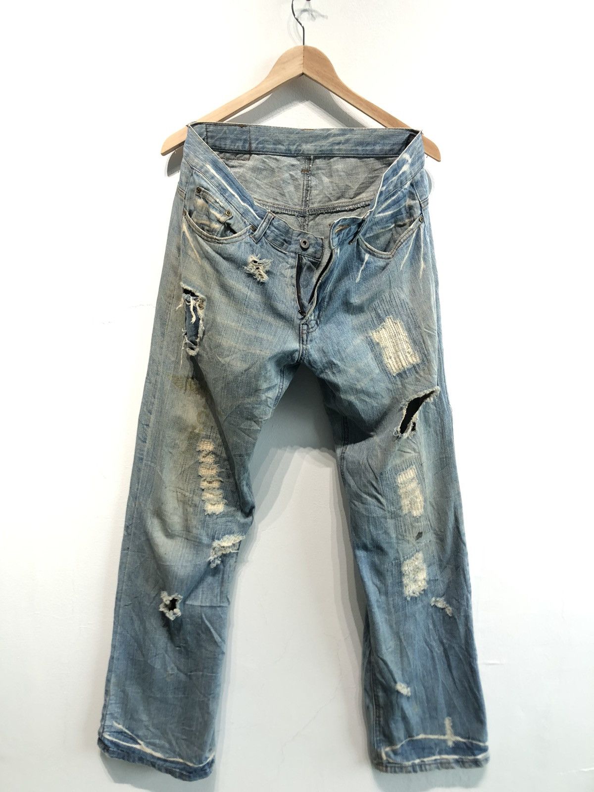 Gotcha Gotcha Distressed Denim Size US 32 / EU 48 - 1 Thumbnail