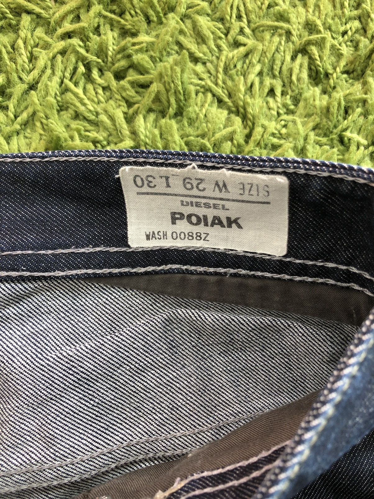 Undercover Diesel Poiak Jeans Denim Size US 30 / EU 46 - 6 Thumbnail