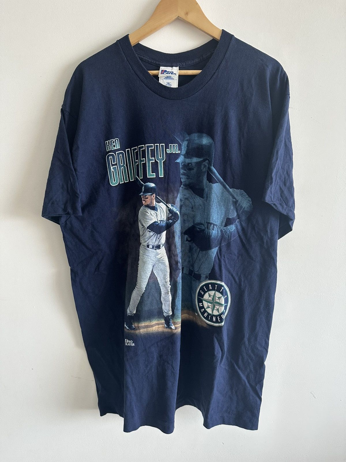 MLB × Rap Tees × Vintage Vintage Ken Griffey JR. Prime year 1996 Raptees MLB USA Size US XXL / EU 58 / 5 - 2 Thumbnail