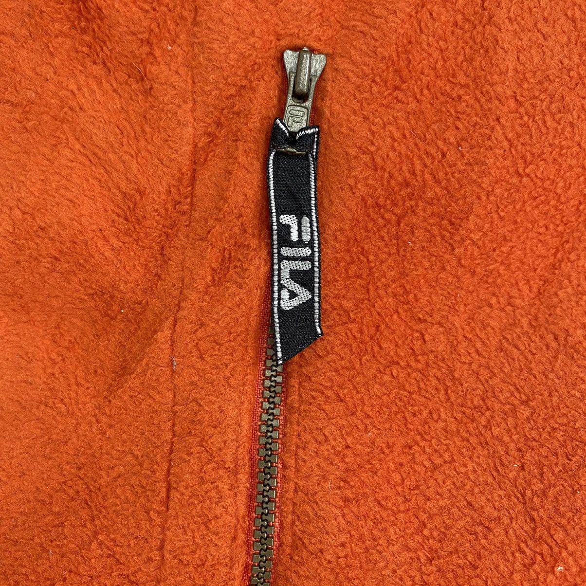 Fila FILA ITALY Half Zipper Embroidered Logo Orange Sweatshirt Size US M / EU 48-50 / 2 - 5 Thumbnail