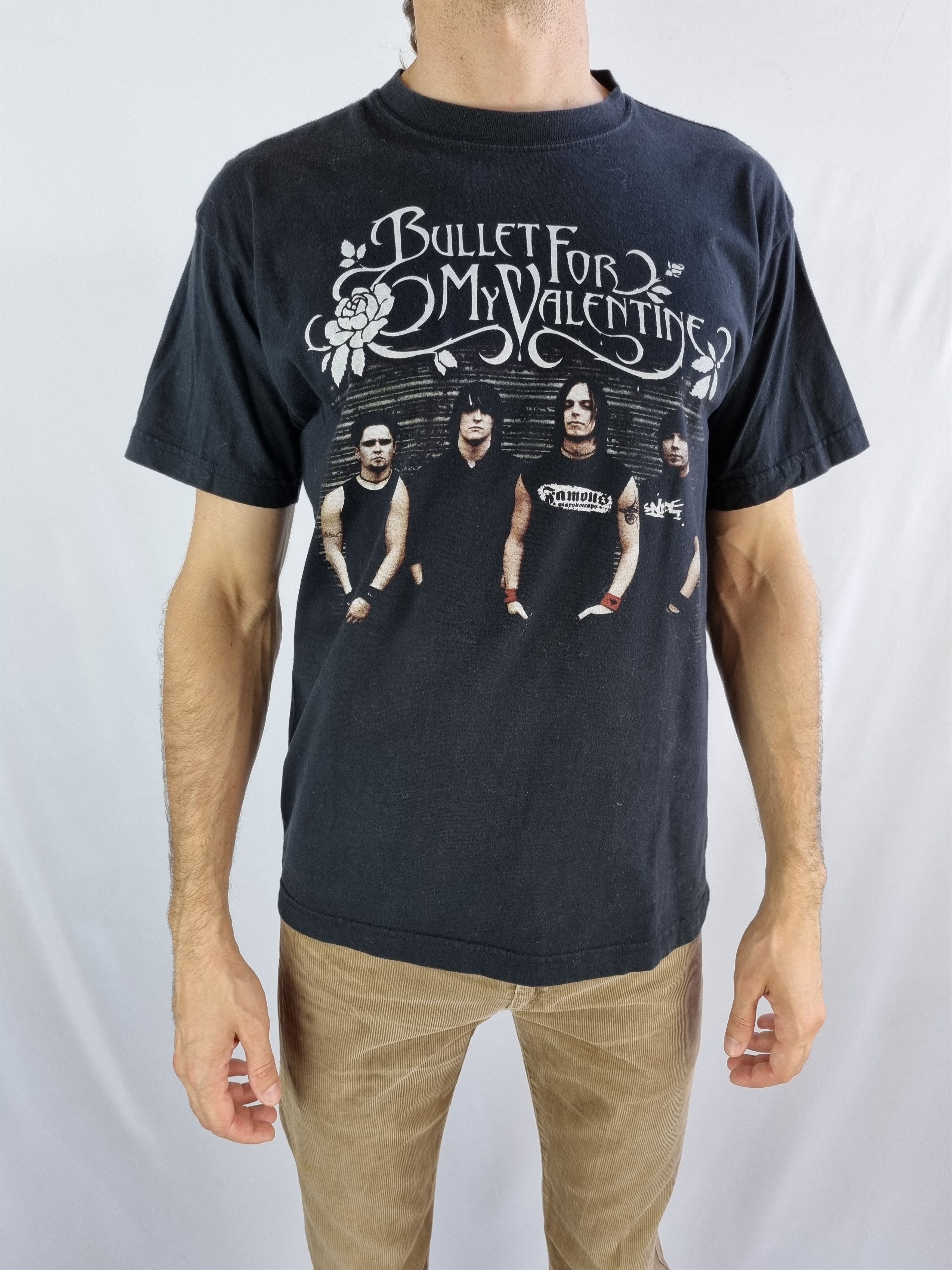Band Tees × Vintage Rare Bullet for my Valentine Tee shirt Size US S / EU 44-46 / 1 - 1 Thumbnail