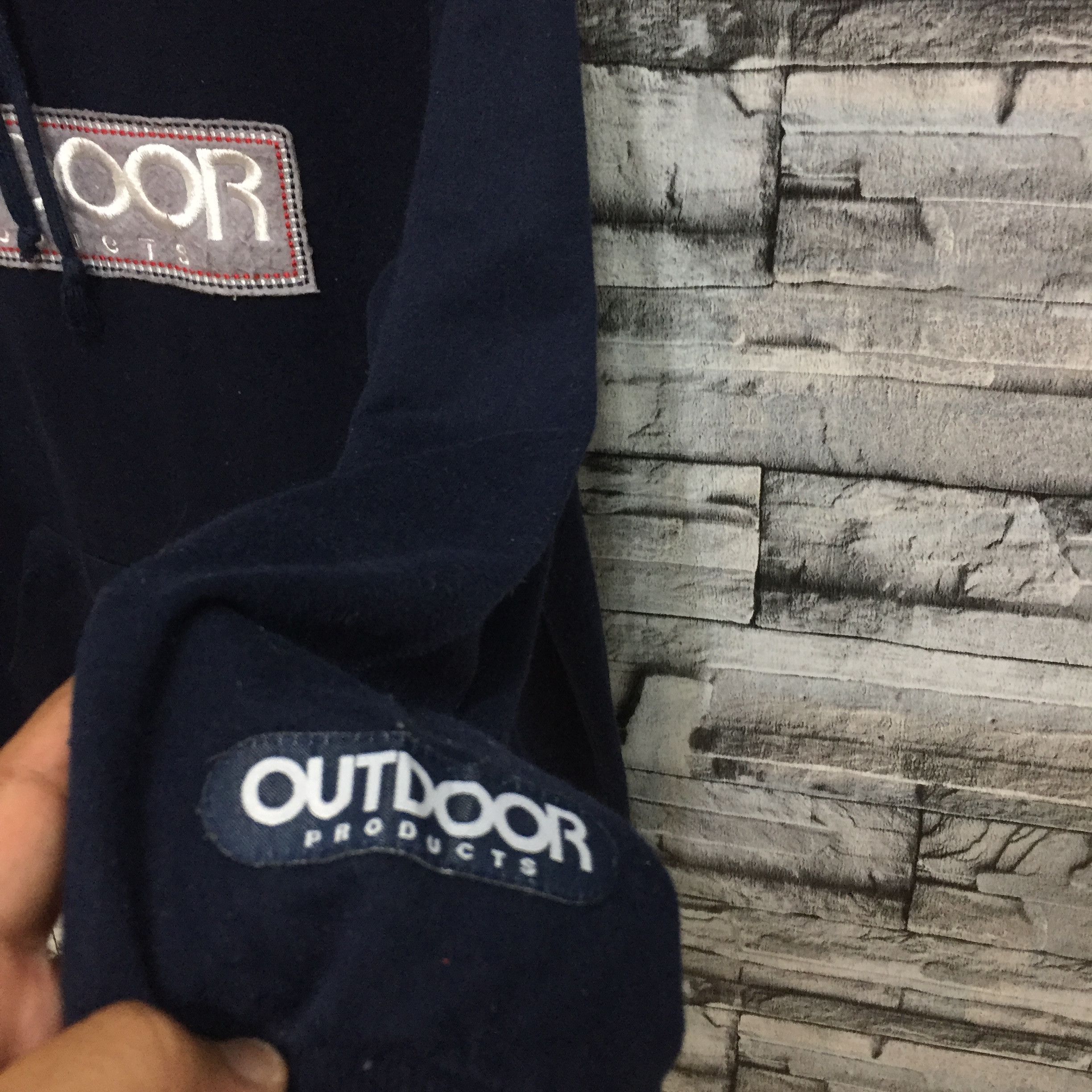 Vintage Vintage Outdoor sweatshirt box logo embroidered LL fit L Size US L / EU 52-54 / 3 - 7 Thumbnail