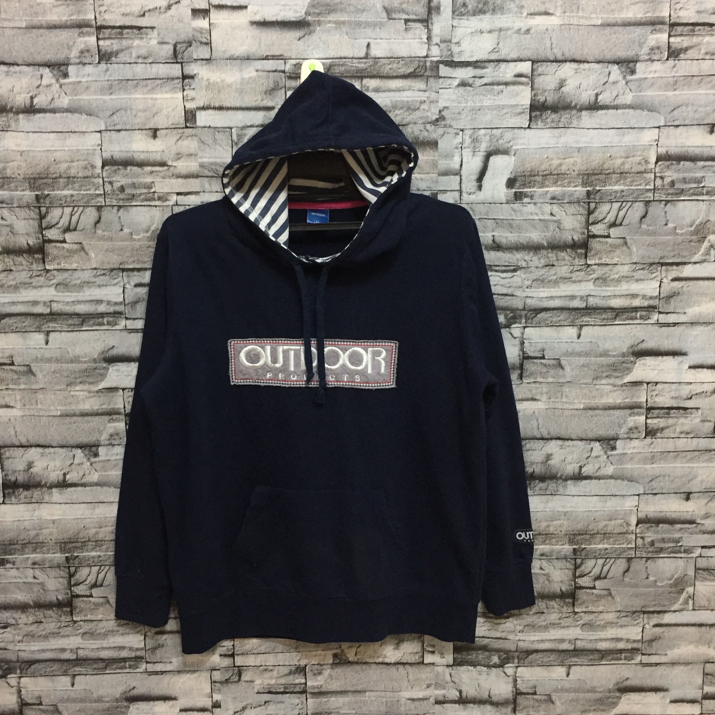 Vintage Vintage Outdoor sweatshirt box logo embroidered LL fit L Size US L / EU 52-54 / 3 - 2 Thumbnail
