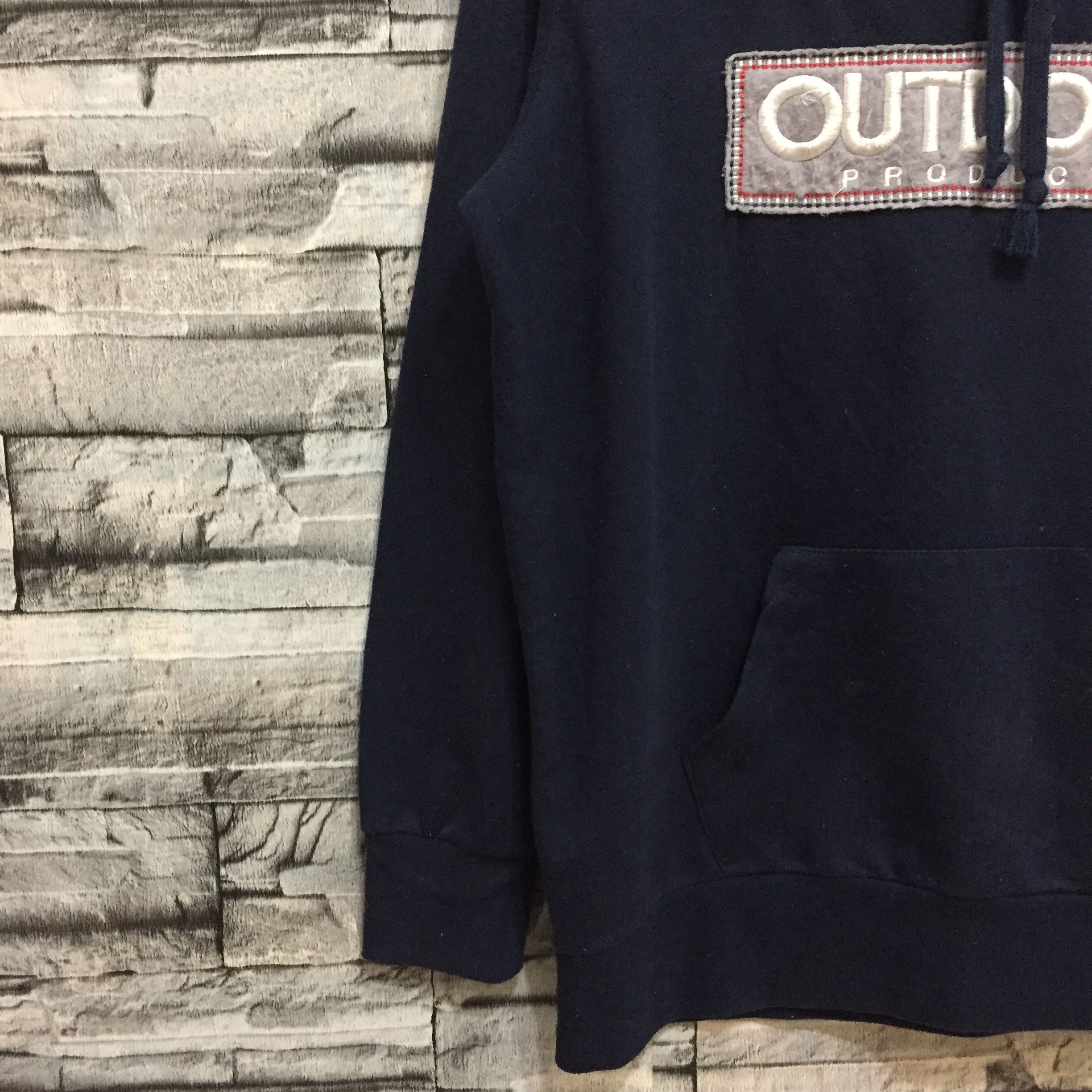 Vintage Vintage Outdoor sweatshirt box logo embroidered LL fit L Size US L / EU 52-54 / 3 - 5 Thumbnail
