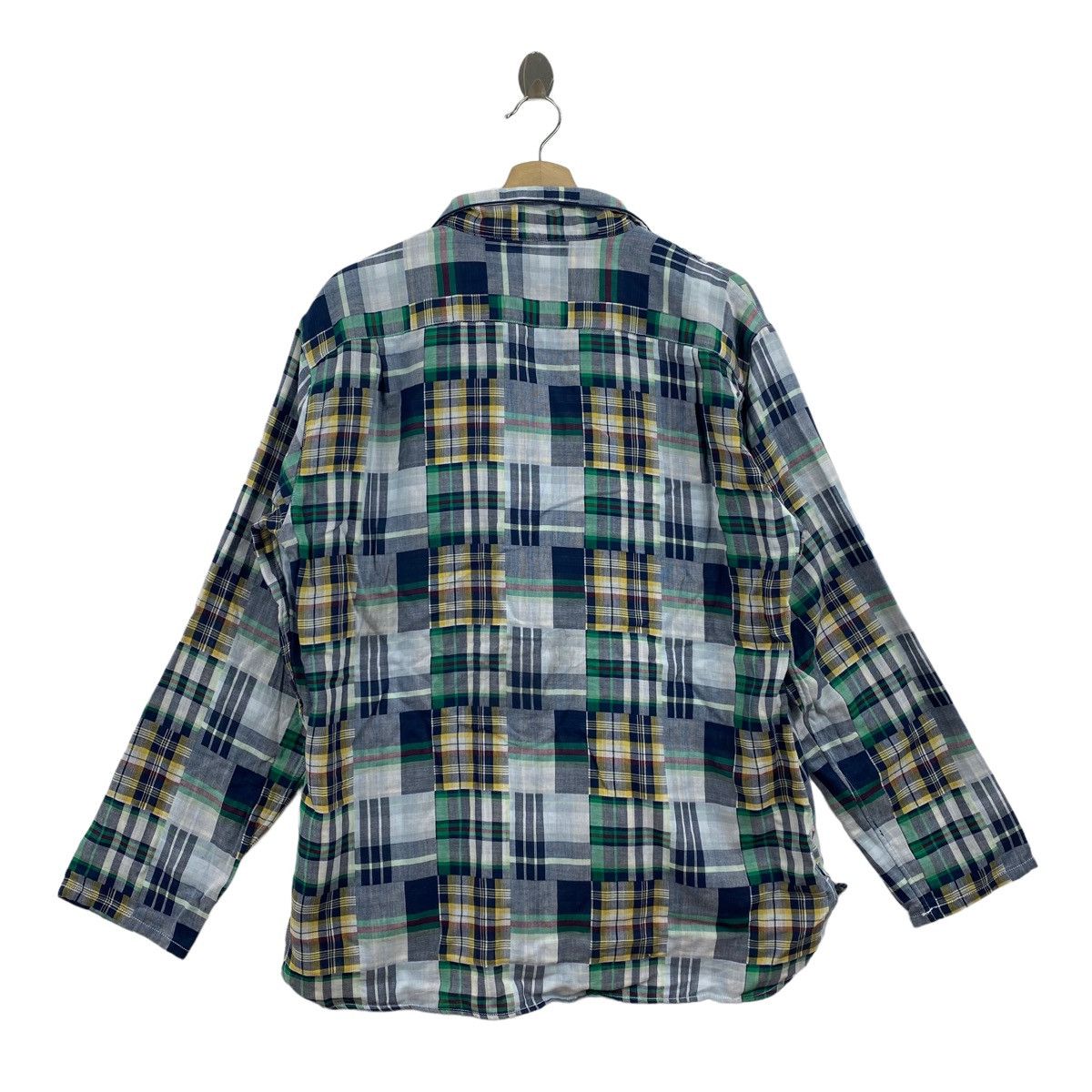 Japanese Brand BEAMS HEART Japanese Brand Tartan Check Shirt Button Up Size US M / EU 48-50 / 2 - 7 Thumbnail
