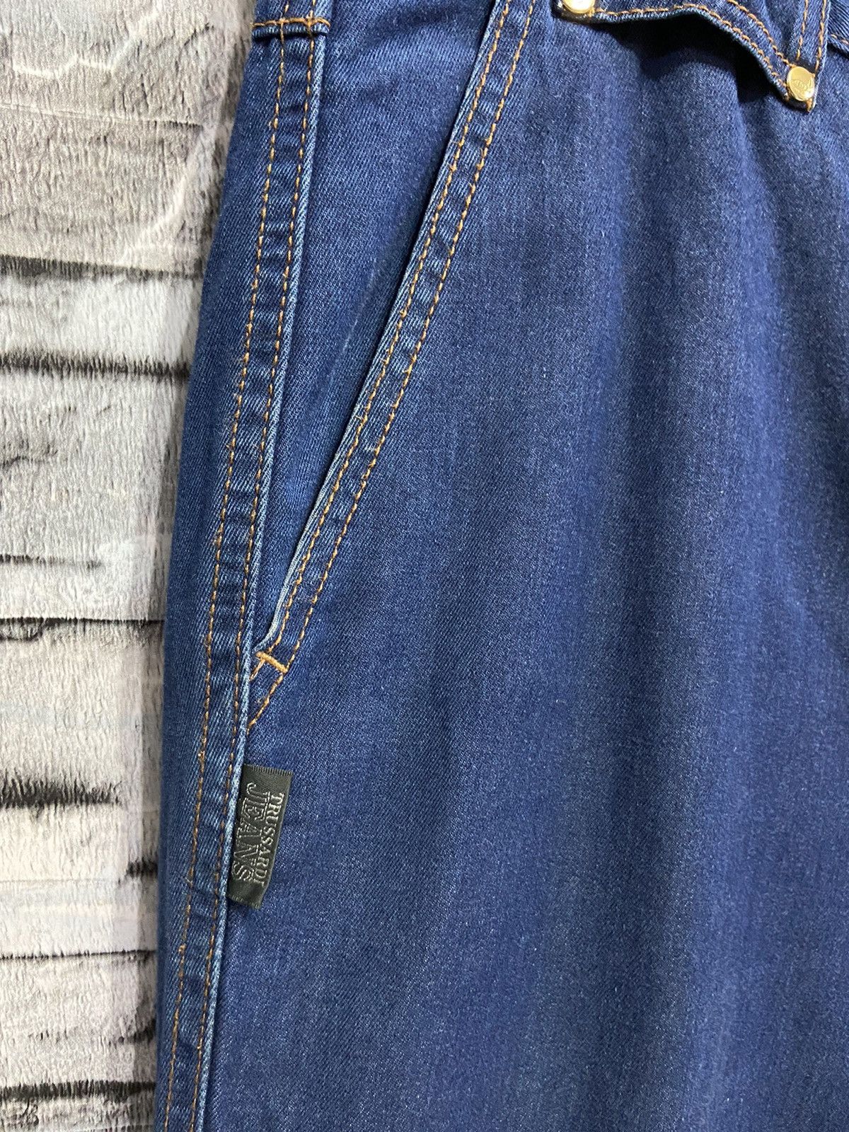 Trussardi Vintage Trussardi Jeans logo embroidered size 50 fit W31 Size US 31 - 7 Thumbnail