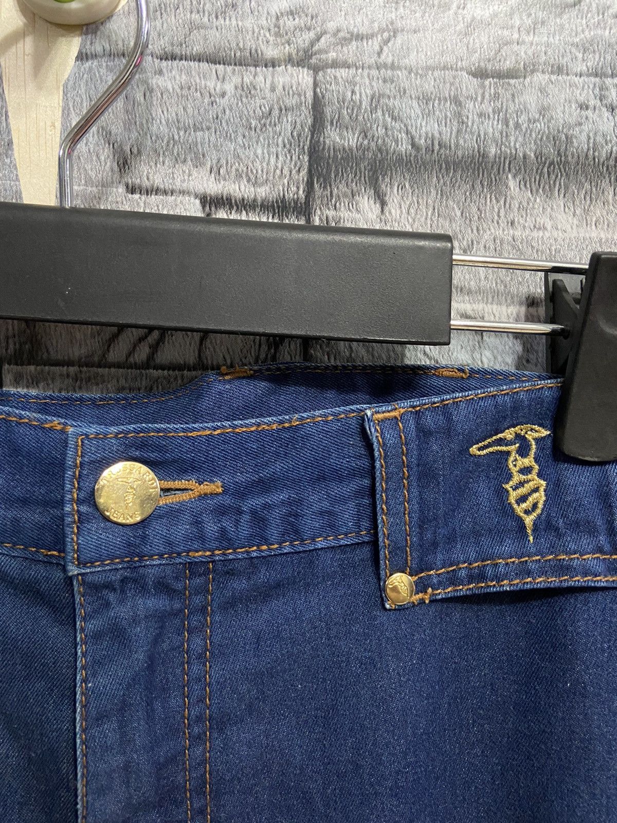 Trussardi Vintage Trussardi Jeans logo embroidered size 50 fit W31 Size US 31 - 8 Thumbnail