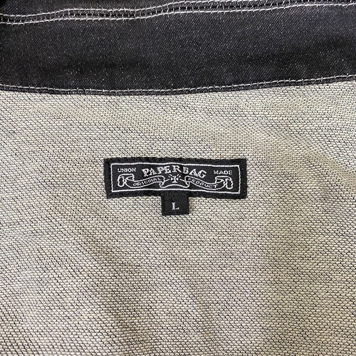 Vintage Vintage PAPERBAG Japanese Brand Black Jeans Button Up Shirt Size US L / EU 52-54 / 3 - 3 Thumbnail