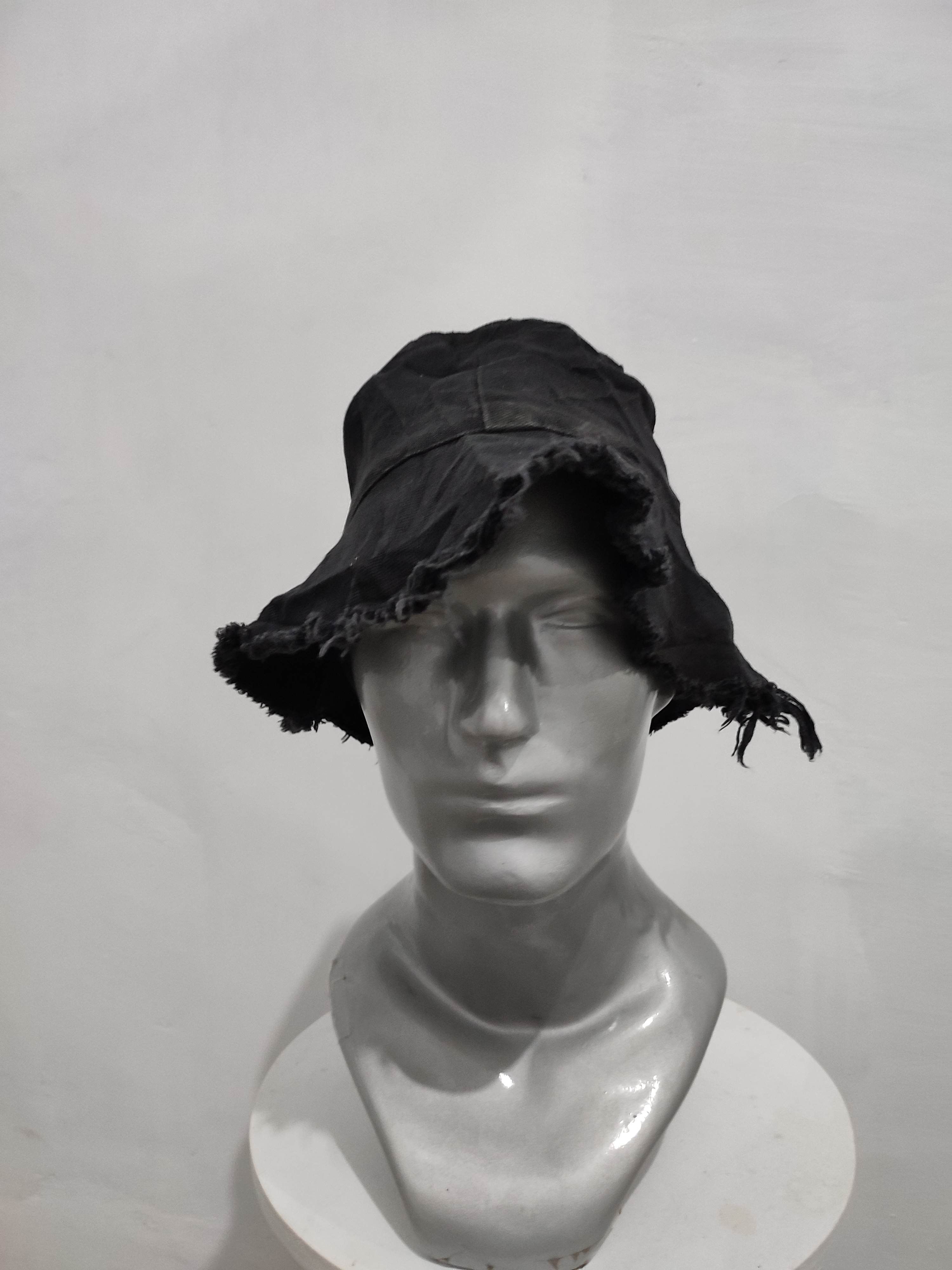 Other 🔥Unknown Frayed Distressed Bucket Hats Size ONE SIZE - 6 Thumbnail