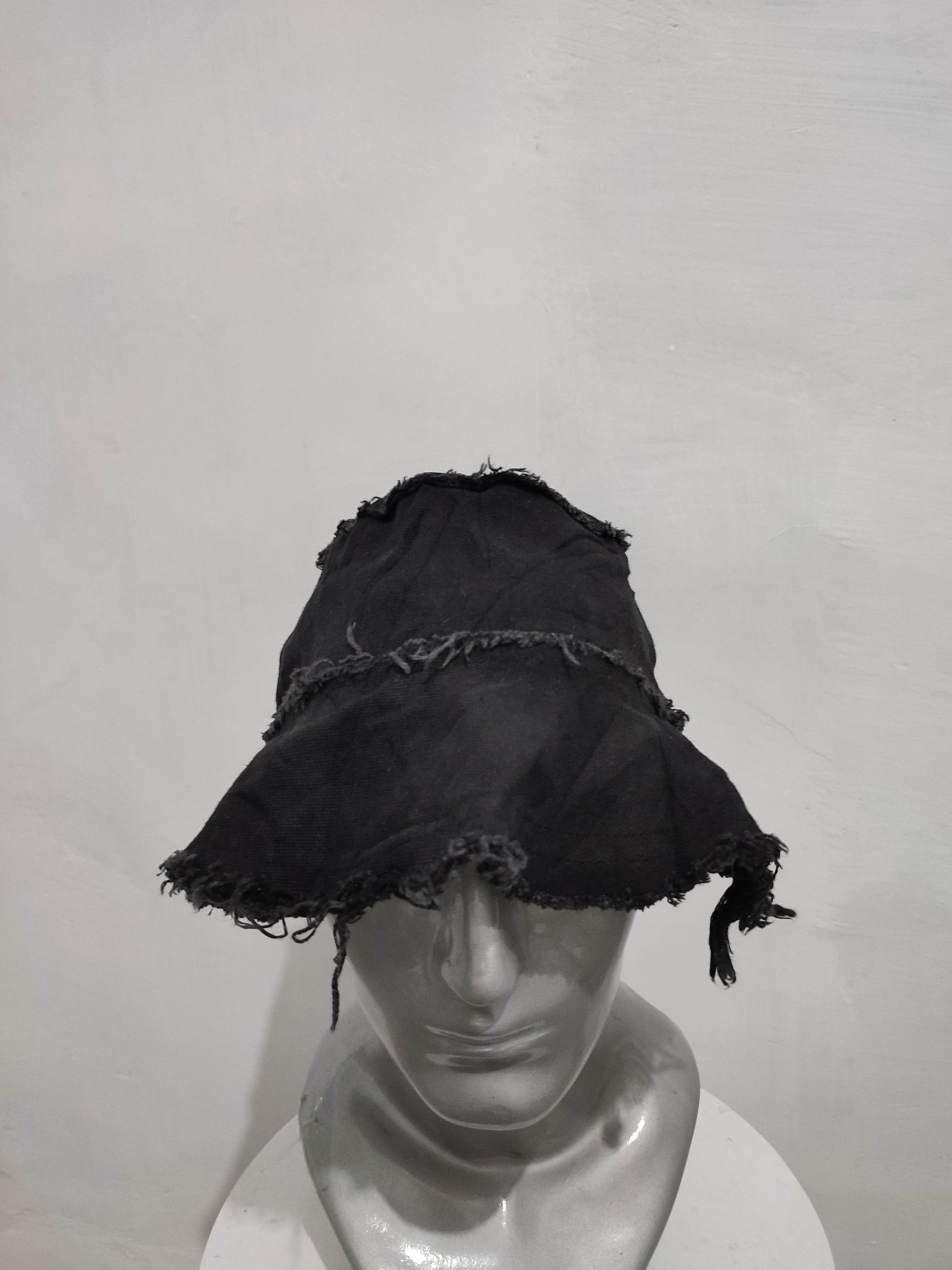 Other 🔥Unknown Frayed Distressed Bucket Hats Size ONE SIZE - 2 Thumbnail